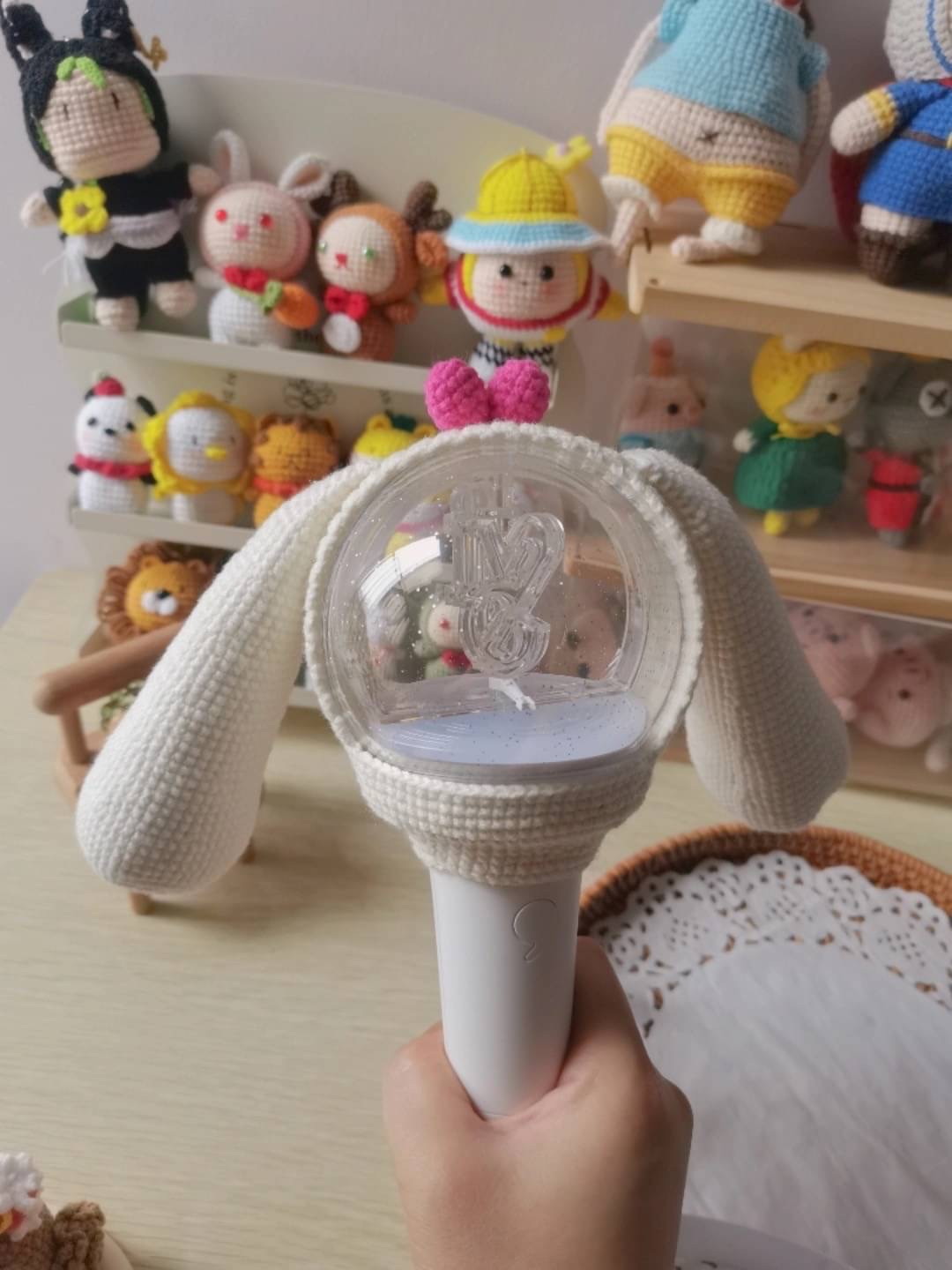 （第1團-2已售完）mini ive 毛絨手燈套