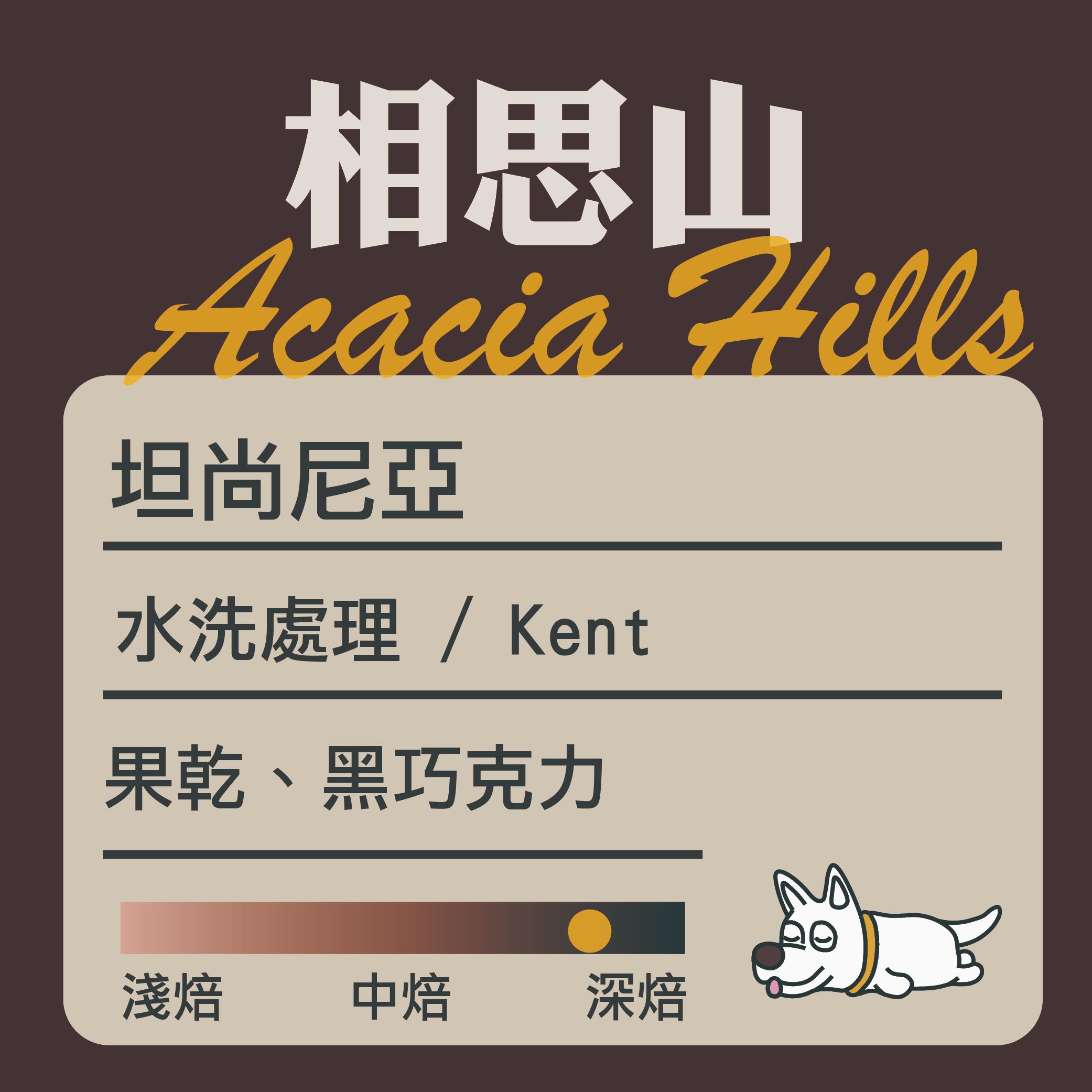 坦尚尼亞-相思山 水洗 “深焙”