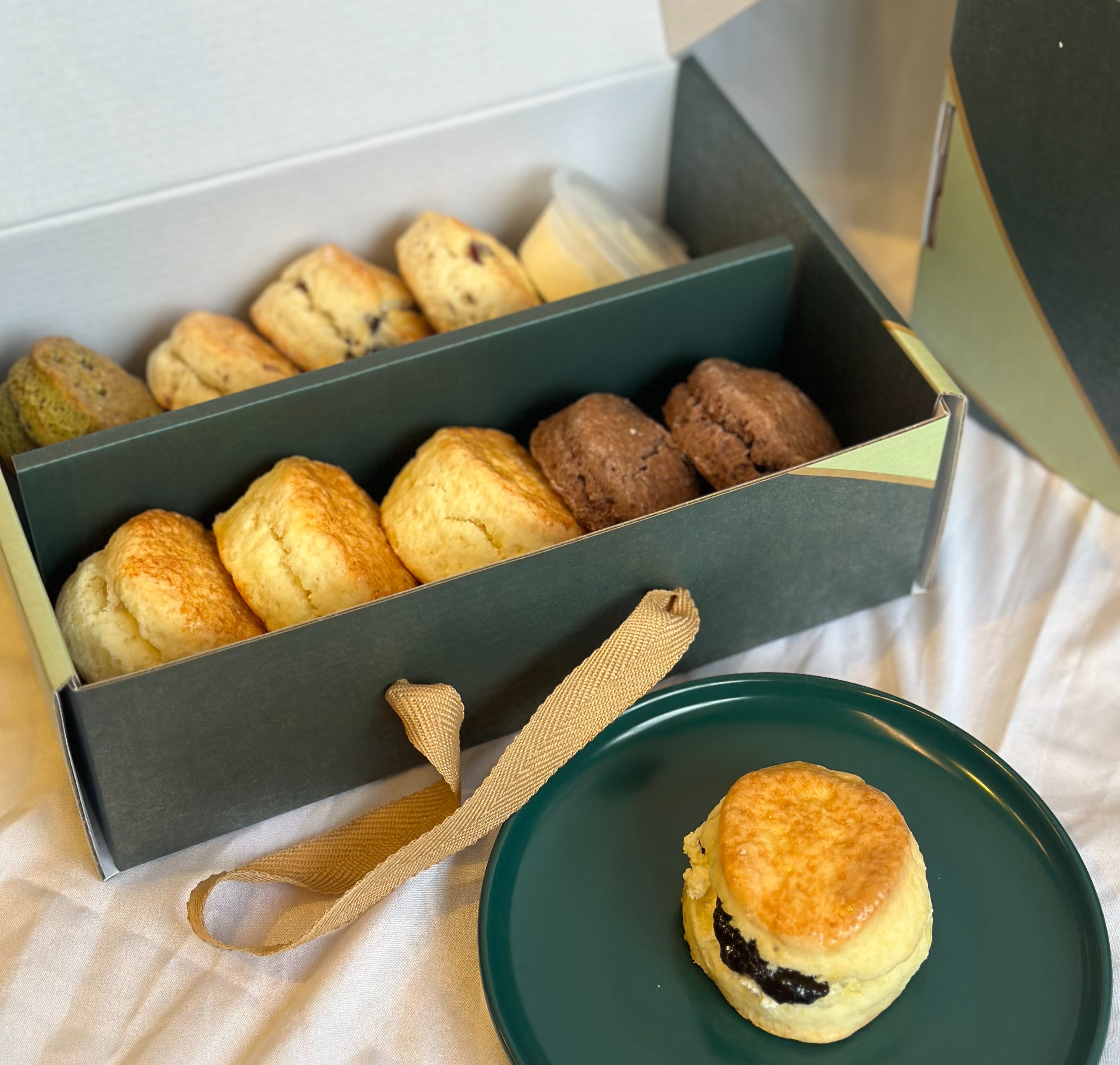 司康＆比司吉＆自製抹醬 10入