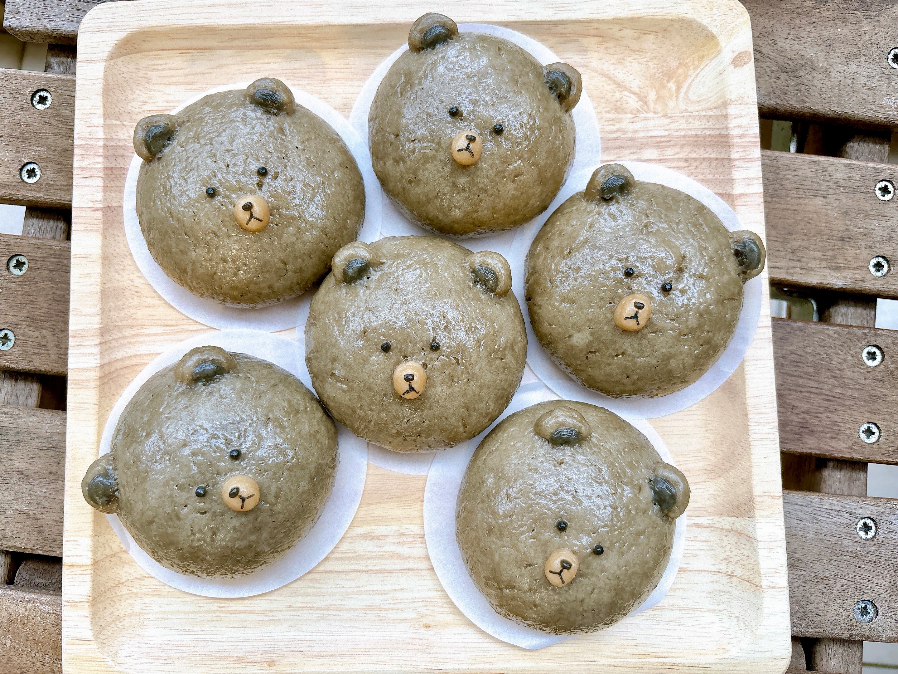 無麩質米饅頭、熊熊饅頭、造型饅頭、黑糖饅頭、寶寶食品
