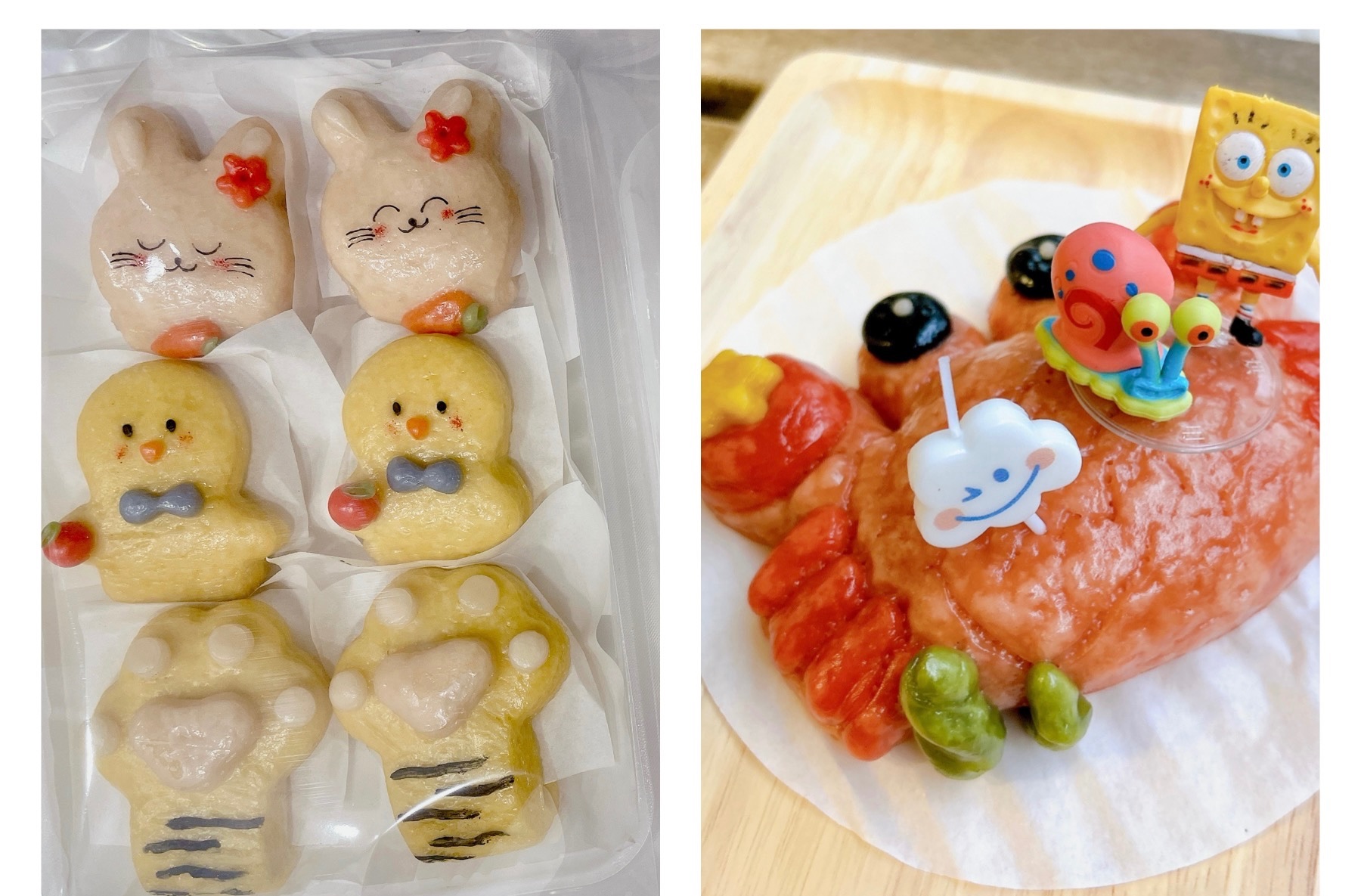 無麩質、米饅頭、造型饅頭蛋糕、迷你刈包、寶寶食用