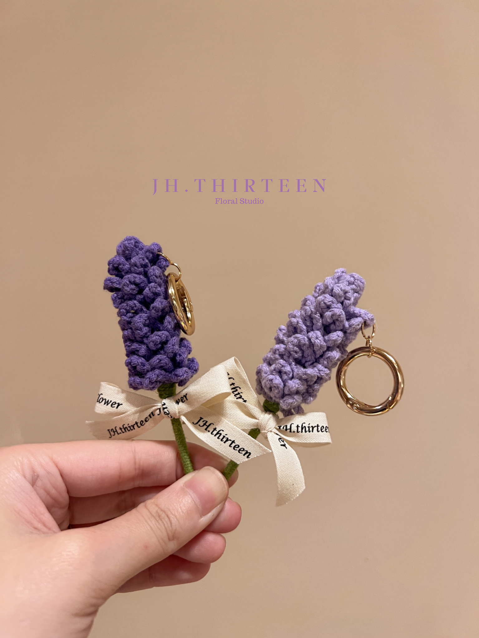 JH.Thirteen 薰衣草鉤針吊飾
