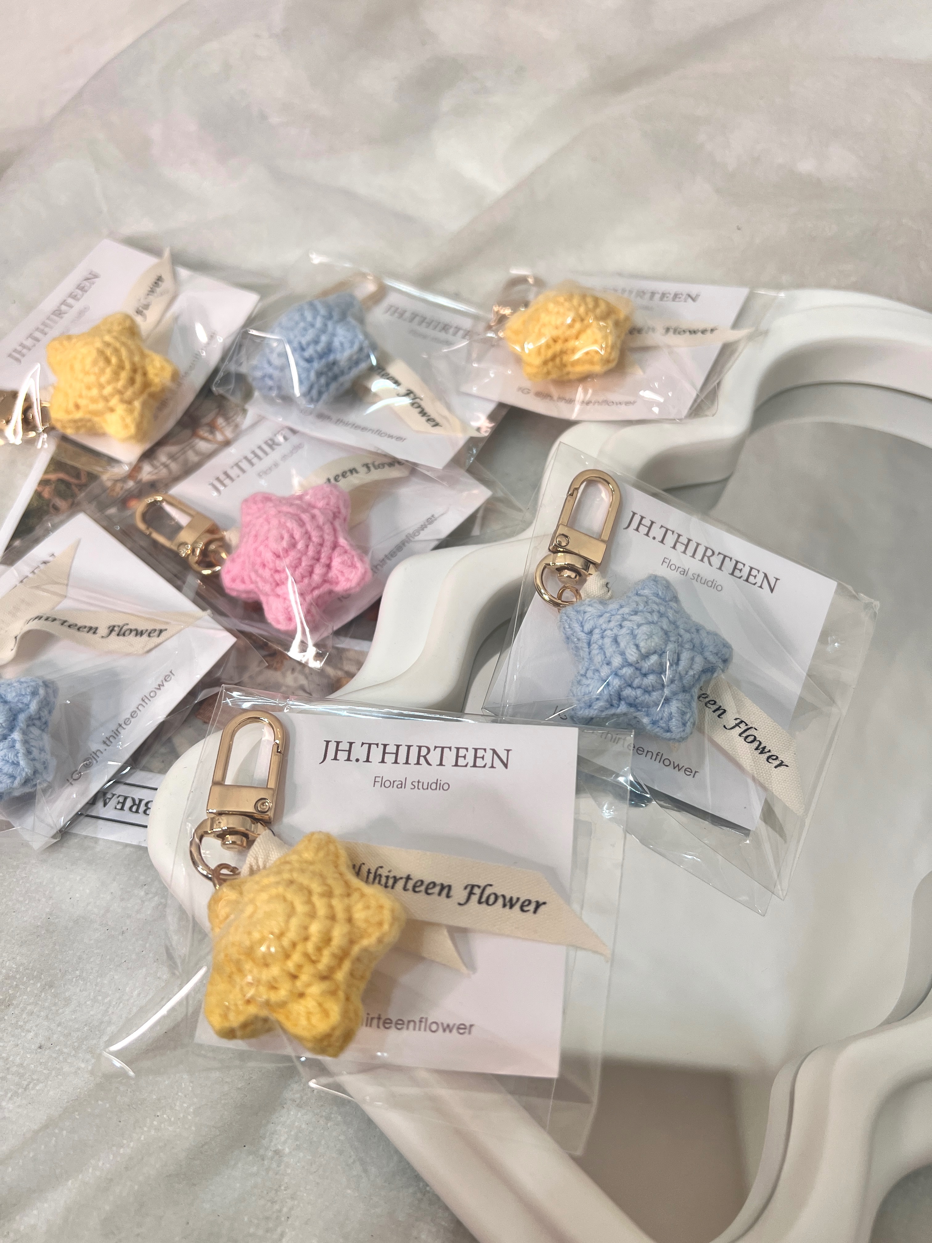 JH.Thirteen/星星鉤針吊飾⭐️