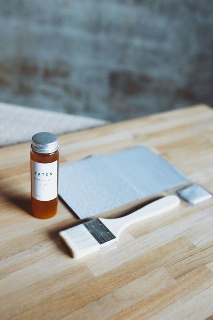 【松材屋｜標準塗裝工具組｜100ml】中型木板專用，最受歡迎塗裝組合