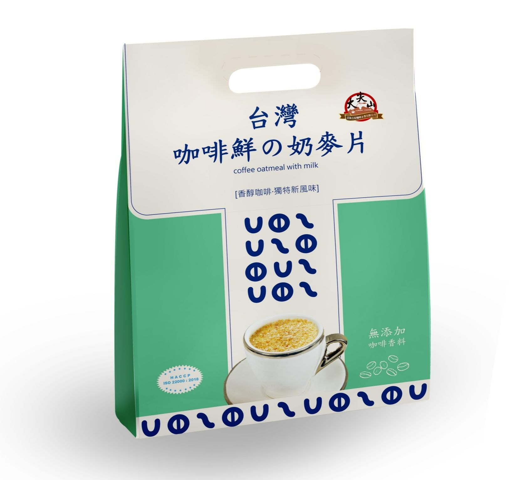 【TGC】台灣古坑咖啡拿鐵麥片8入