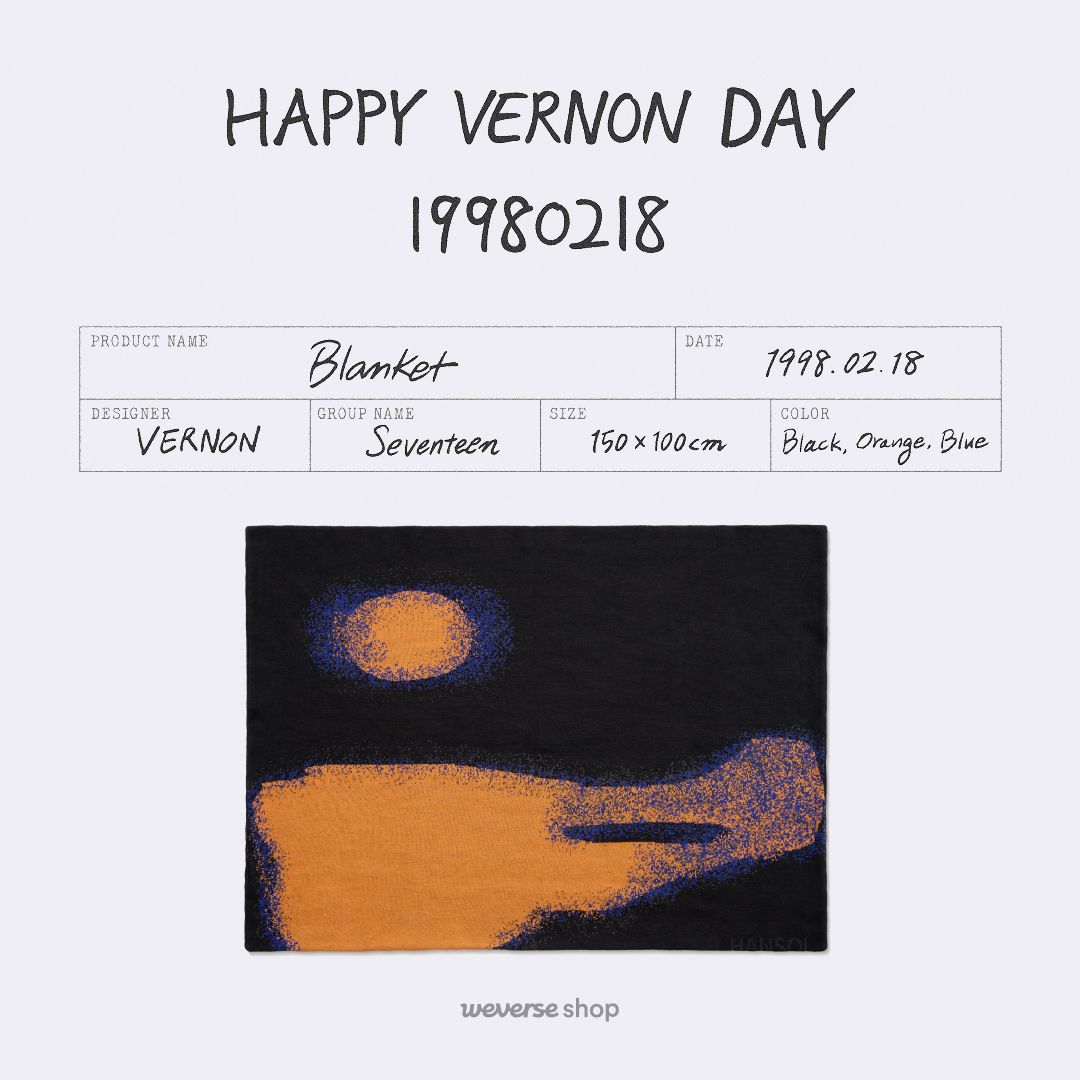 HAPPY VERNON DAY [BLANKET] 現貨