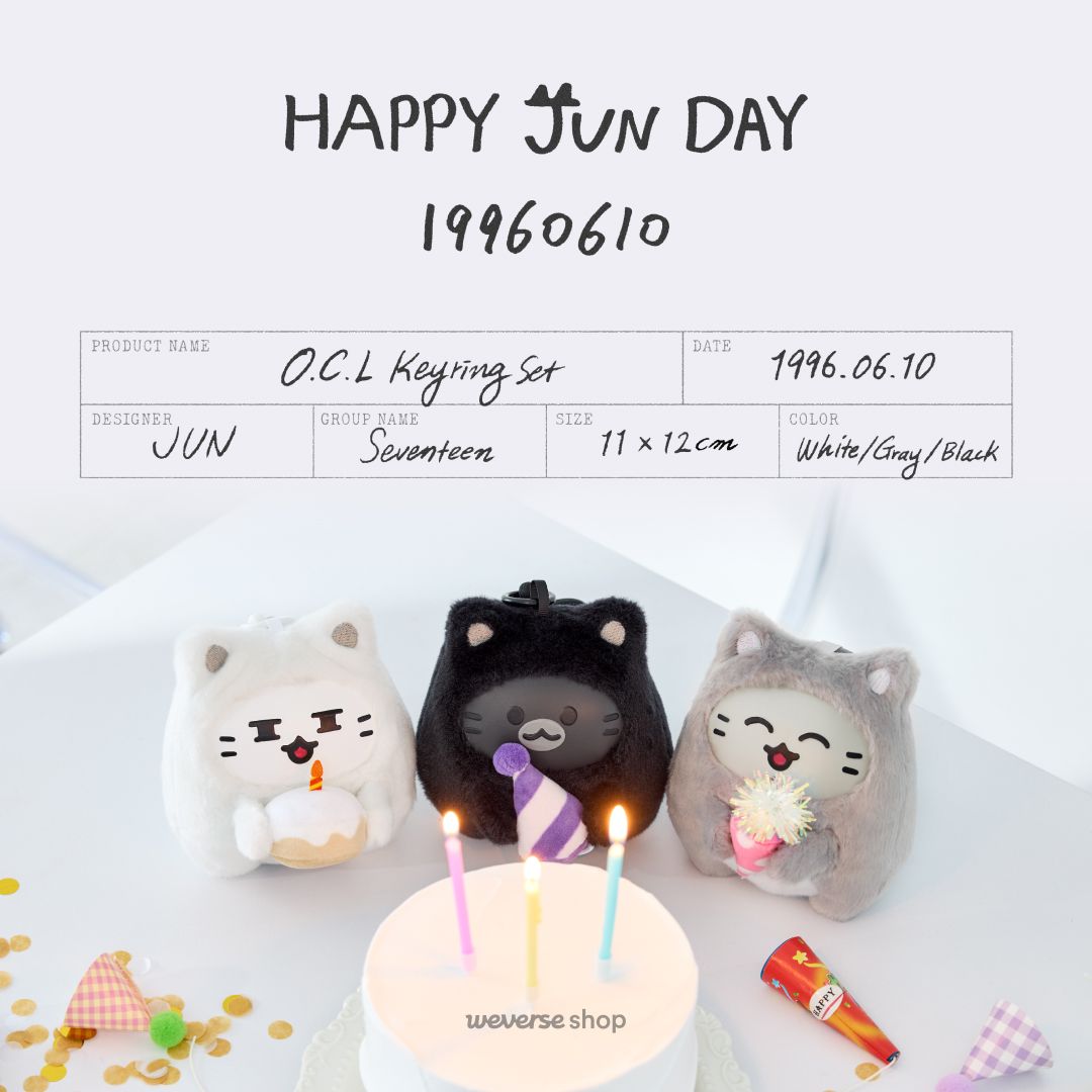 HAPPY JUN DAY [O.C.L KEYRING SET]