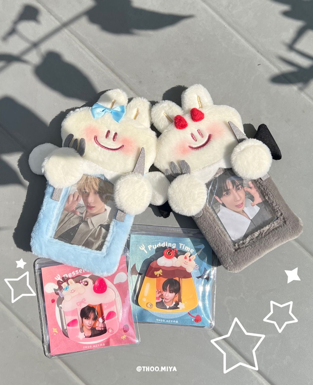 天使惡魔-絨毛卡套