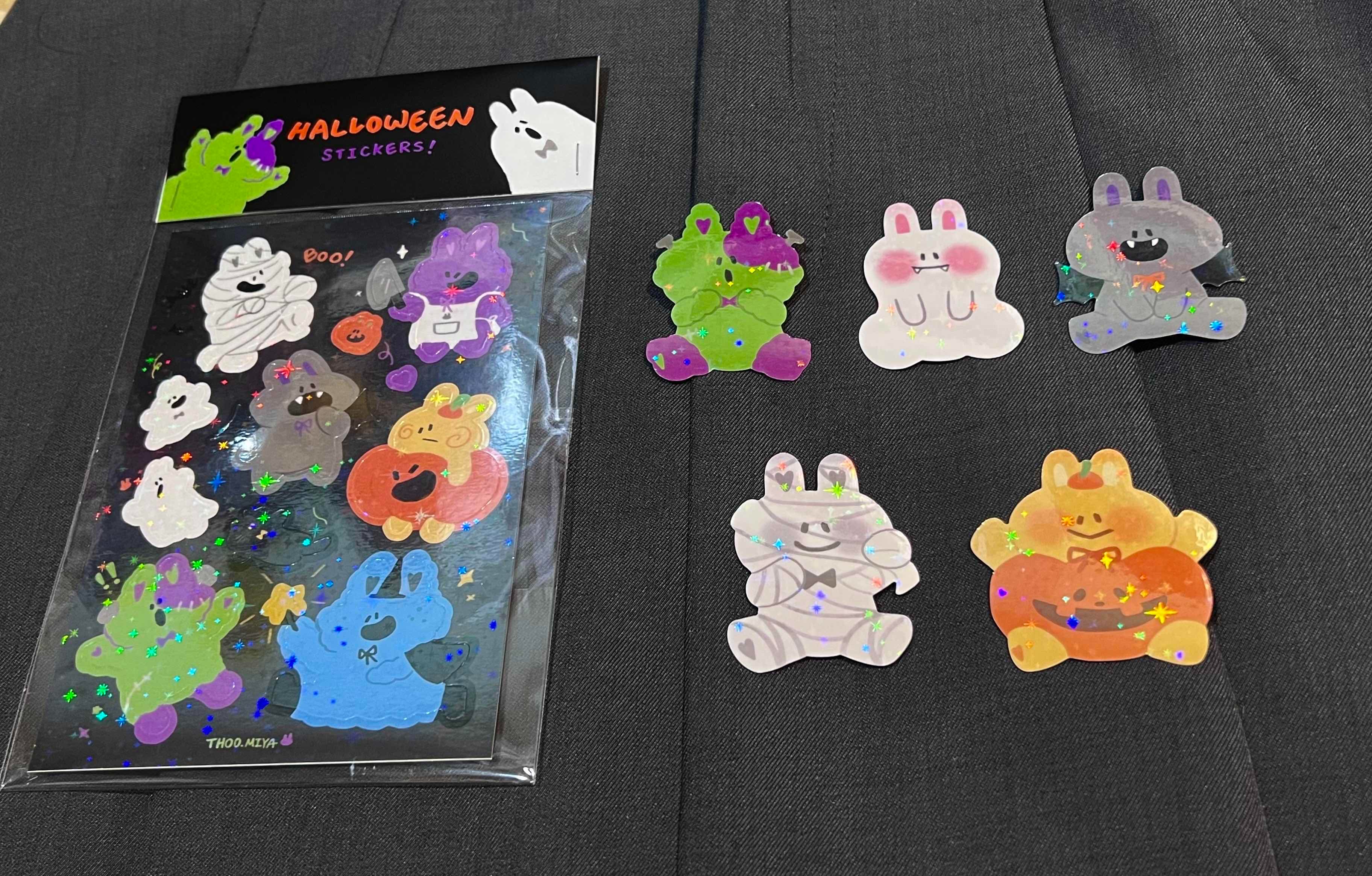 ♡ 𝓗𝓪𝓵𝓵𝓸𝔀𝓮𝓮𝓷 ♡ 變裝派對-防水貼紙