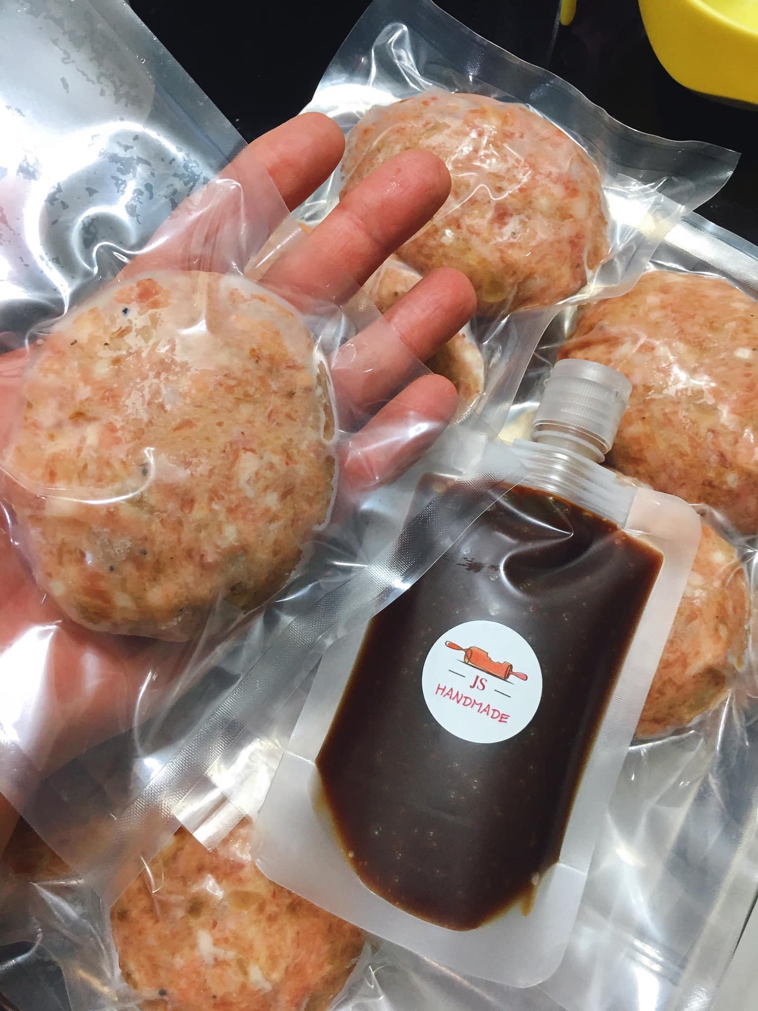 手工漢堡排