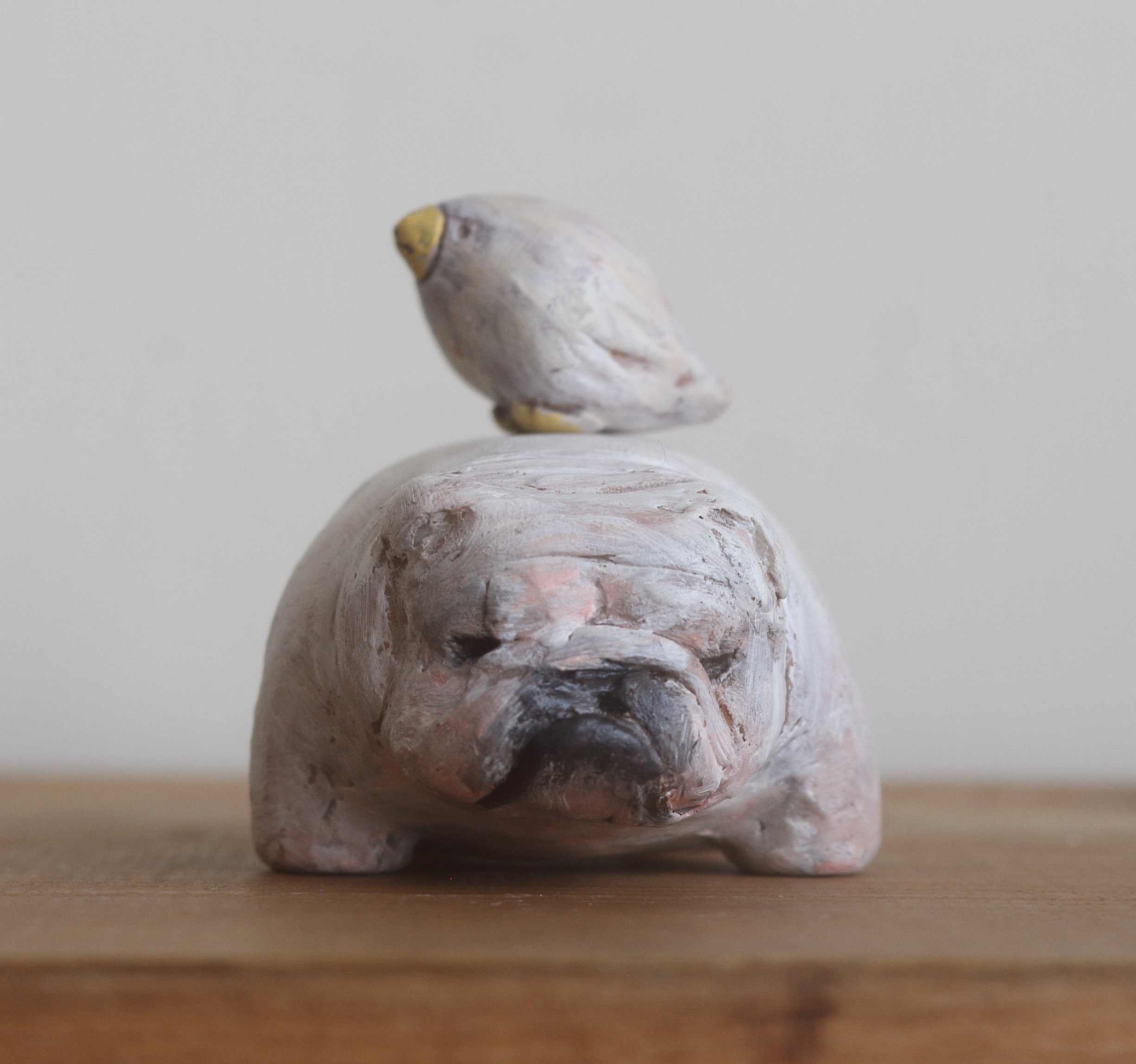 英國鬥牛犬 限量雕塑