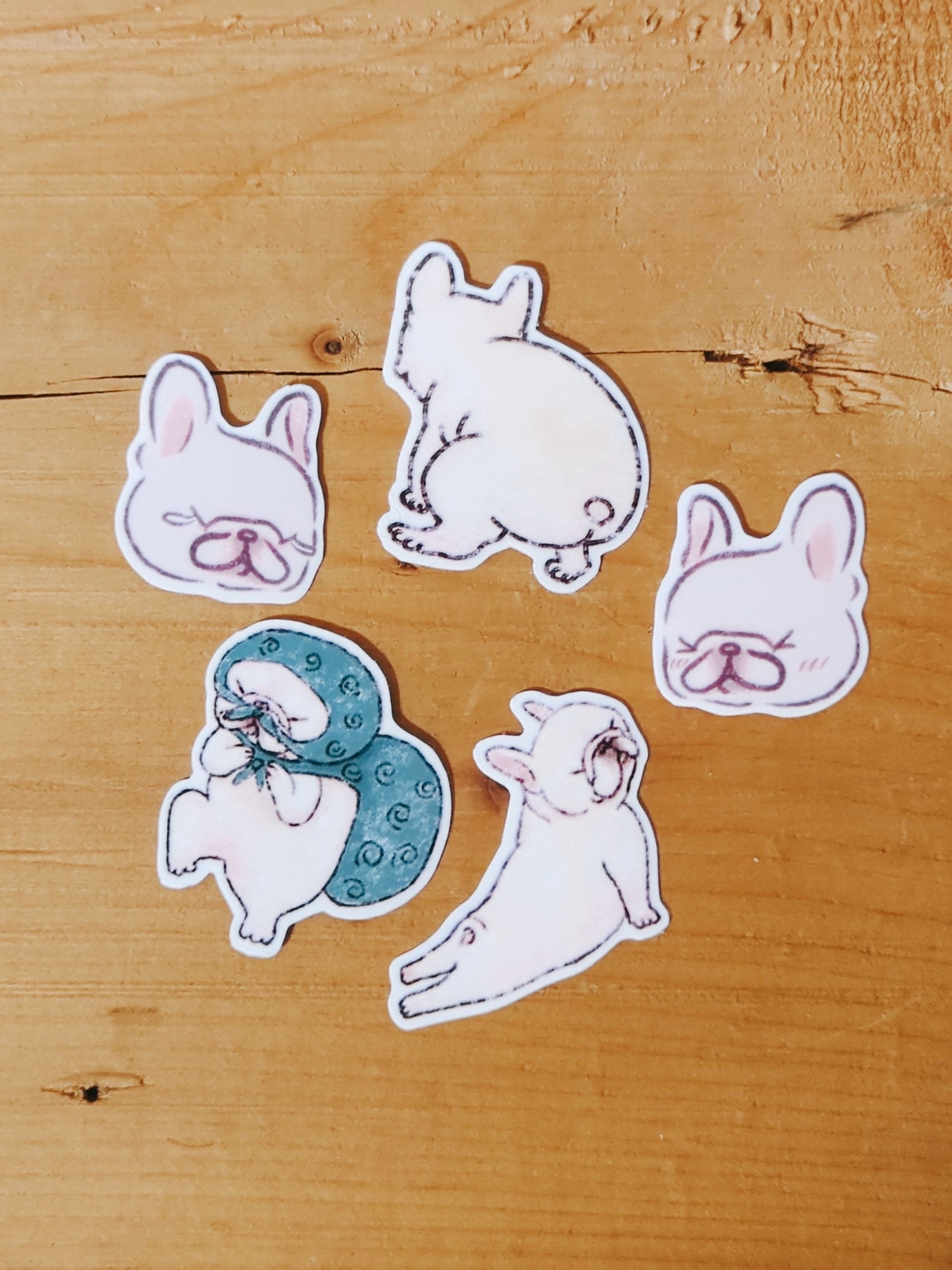 法鬥插畫 防水貼紙