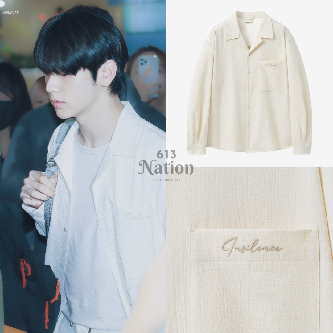 秀彬同款Embroid ery Logo Shirt