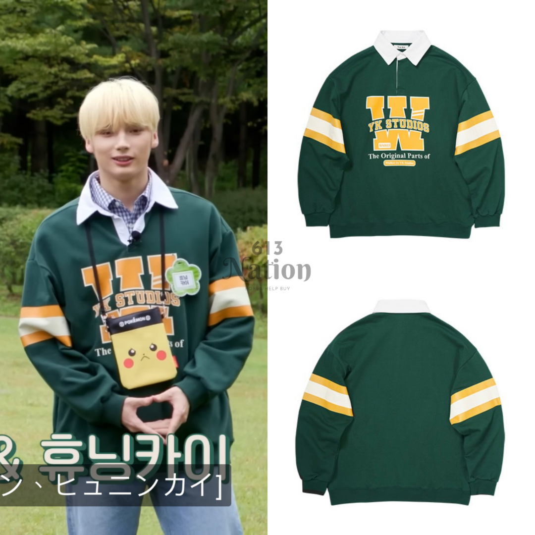 休寧凱同款W rugby tshirt