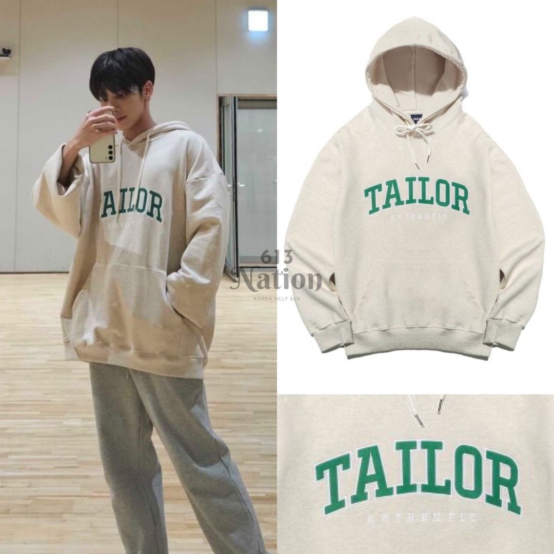 太顯同款NBL LOGO HOOD TEE