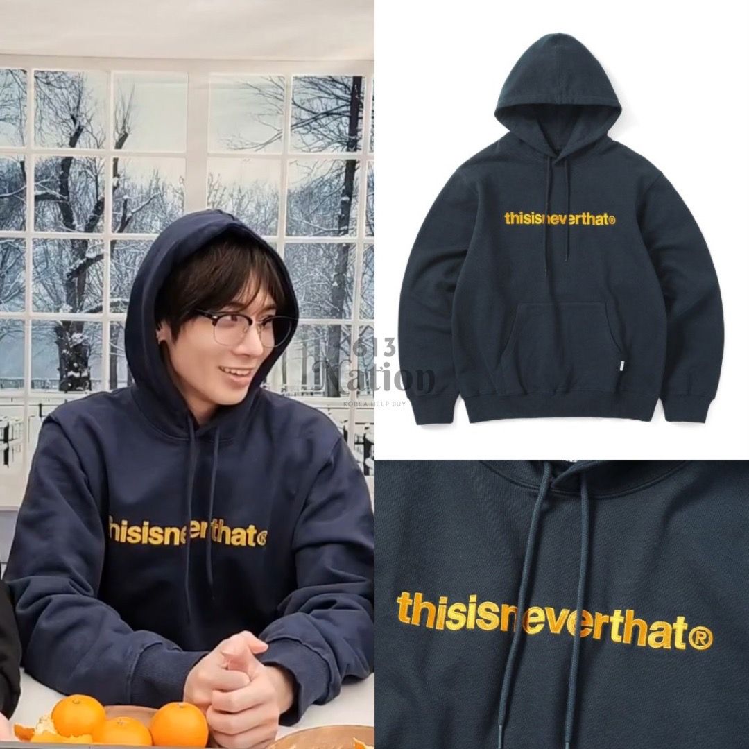 太顯同款T-Logo Hoodie