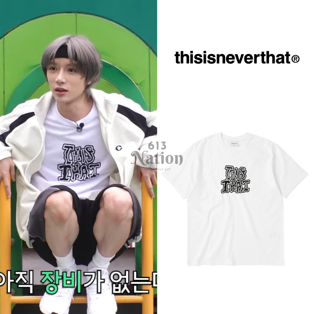 杋圭同款THISTHAT TEE