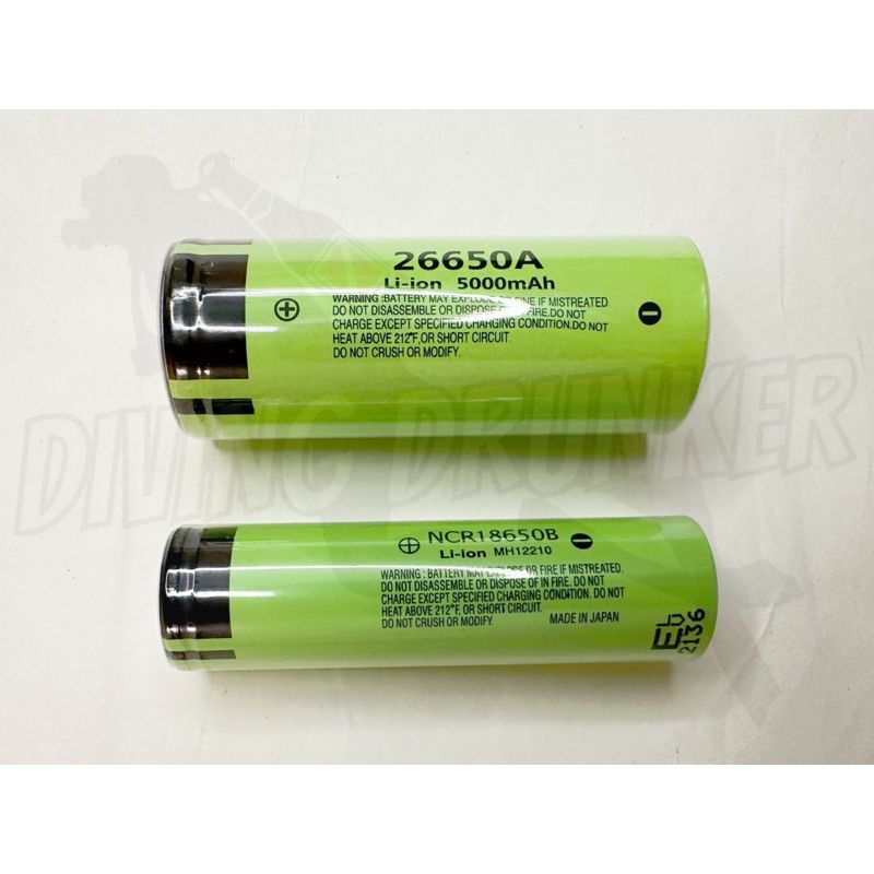 🌊潛水醉漢🍻 NCR18650 3400mAh / 26650 5000 mAh 鋰電池 / 手電筒電池