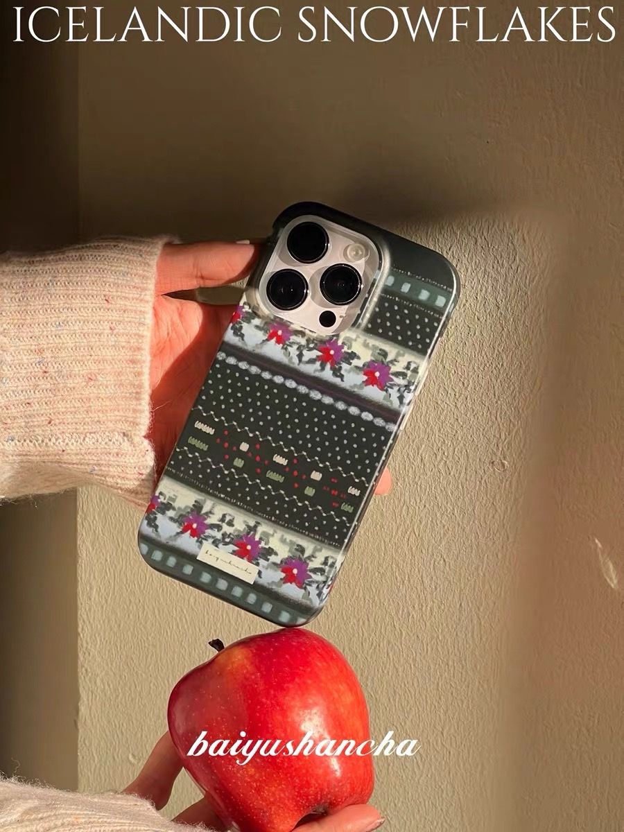 白嶼山茶𝐛𝐚𝐢𝐲𝐮꒰冰島雪花꒱iPHONE手機殼