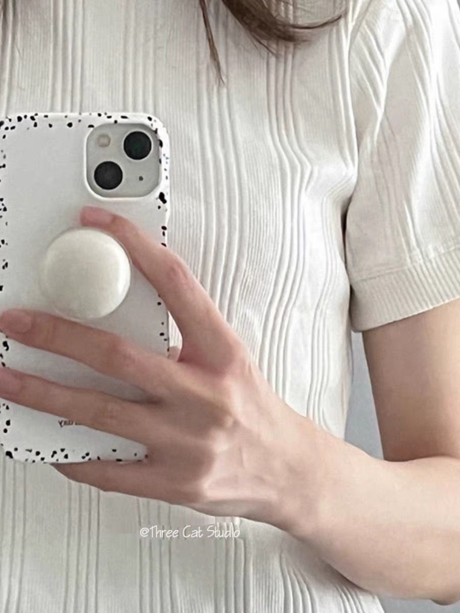 𝐓𝐡𝐫𝐞𝐞 𝐂𝐚𝐭 𝐒𝐭𝐮𝐝𝐢𝐨꒰簡約潑墨꒱iPHONE手機殼