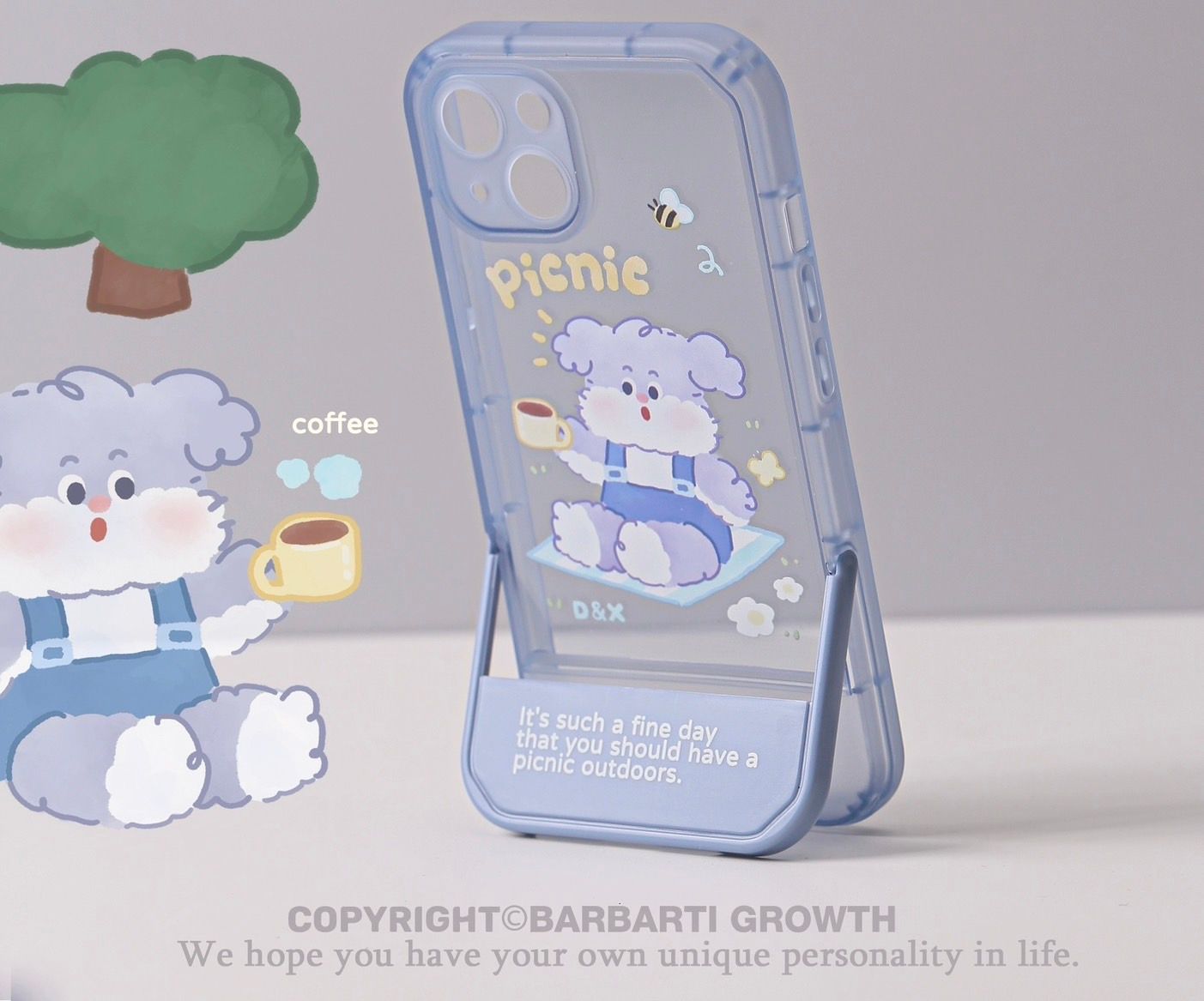 𝐃𝐨𝐲𝐢𝐬𝐢𝐧 𝐂𝐥𝐮𝐛꒰野餐小狗꒱iPHONE手機殼