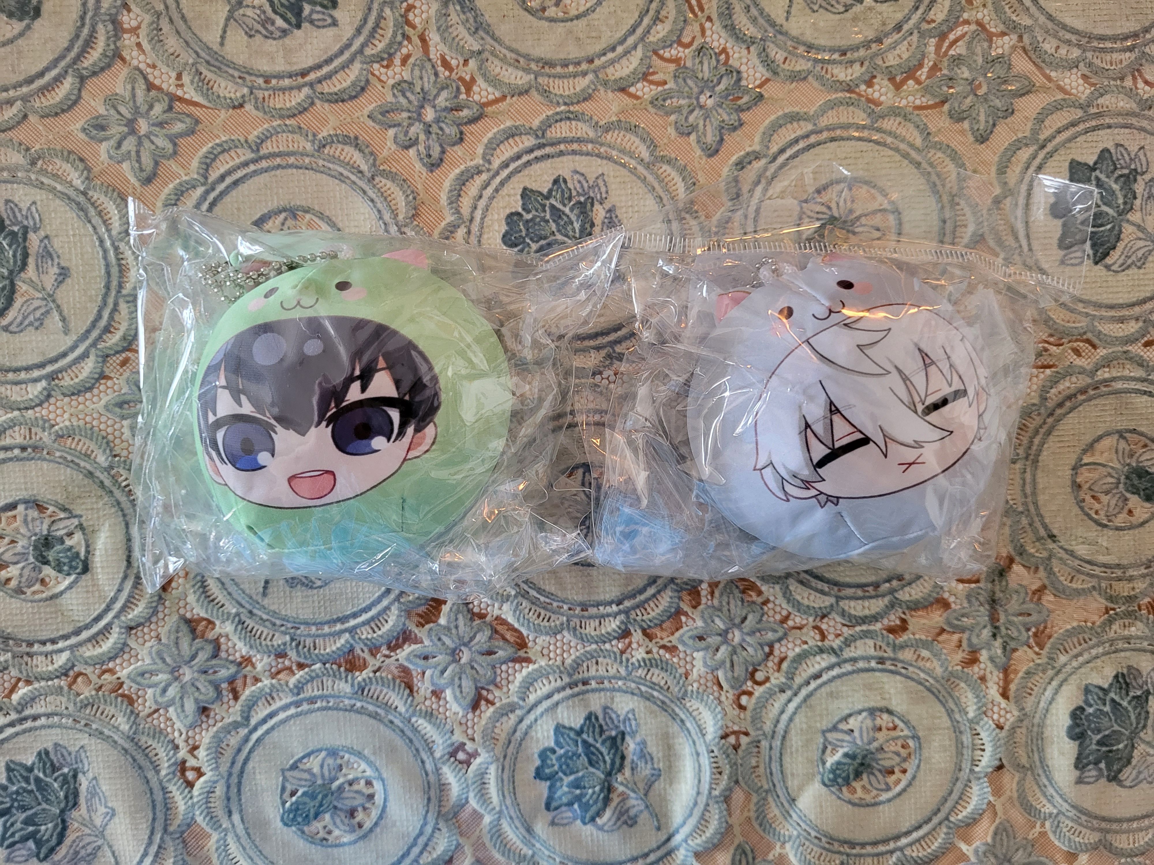 貓耳頭套布偶吊飾