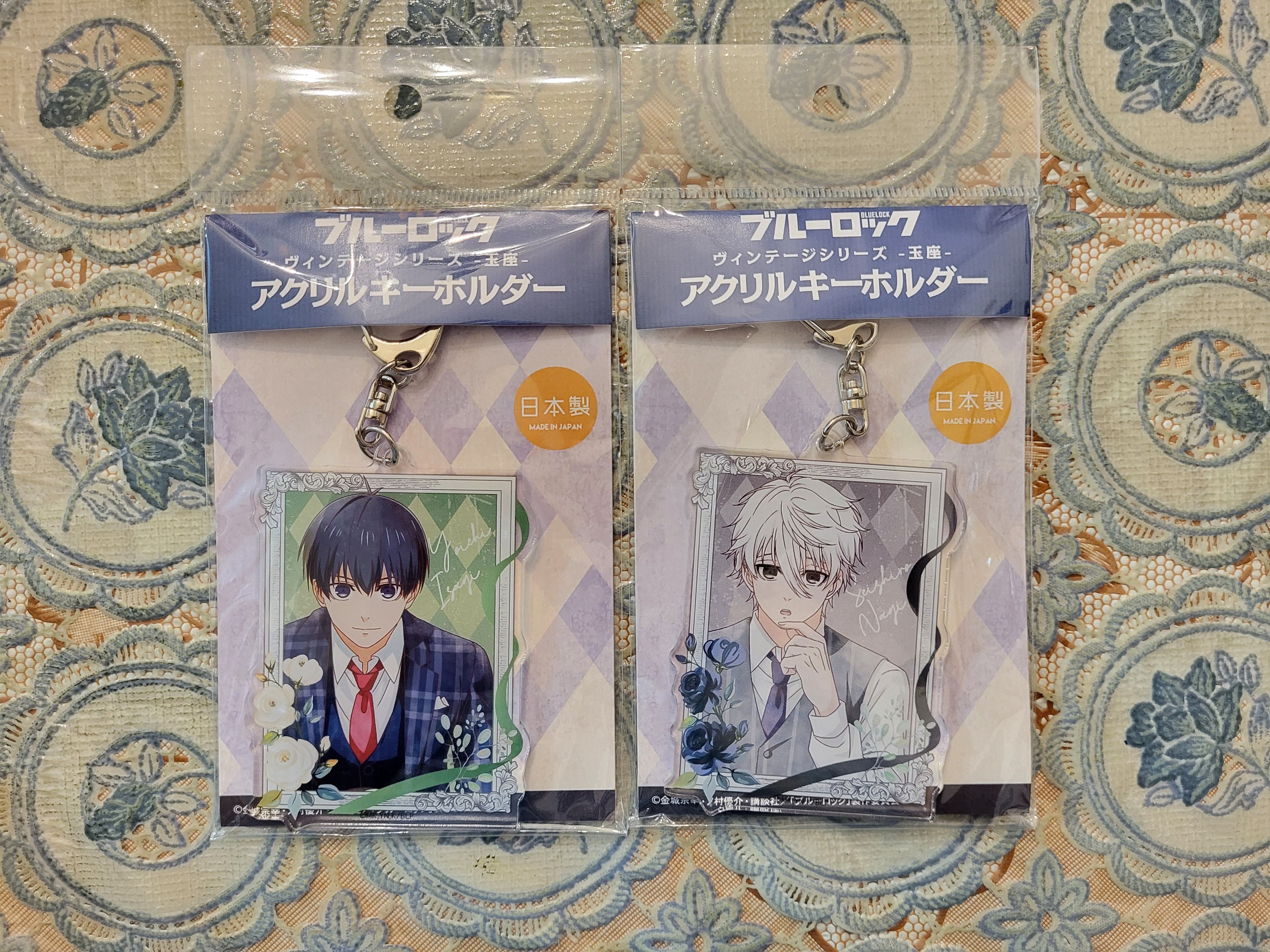 花朵裝飾 玉座 壓克力鑰匙圈 吊飾