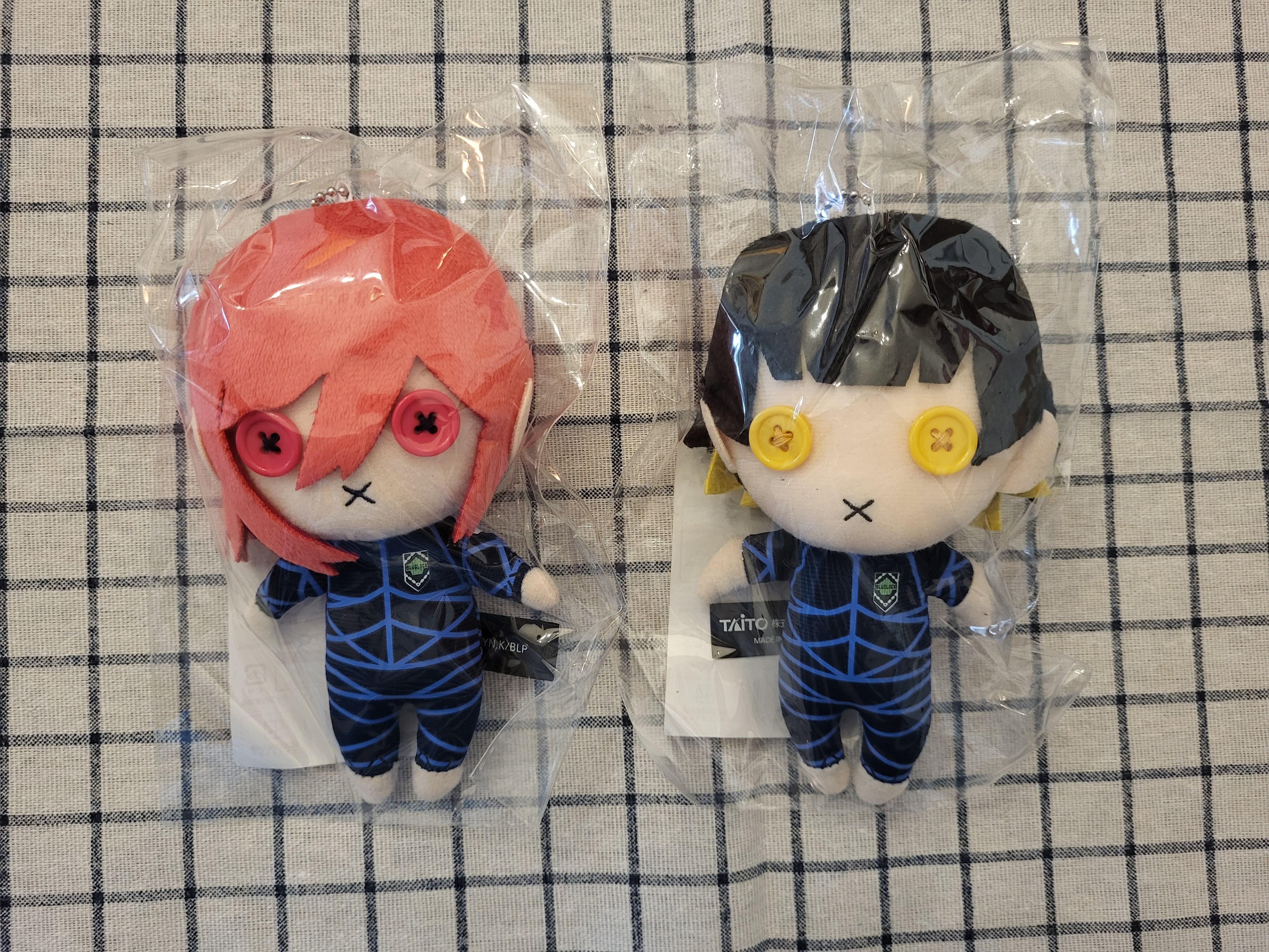日版 TAITO 鈕扣眼 怪異布偶吊飾 娃娃