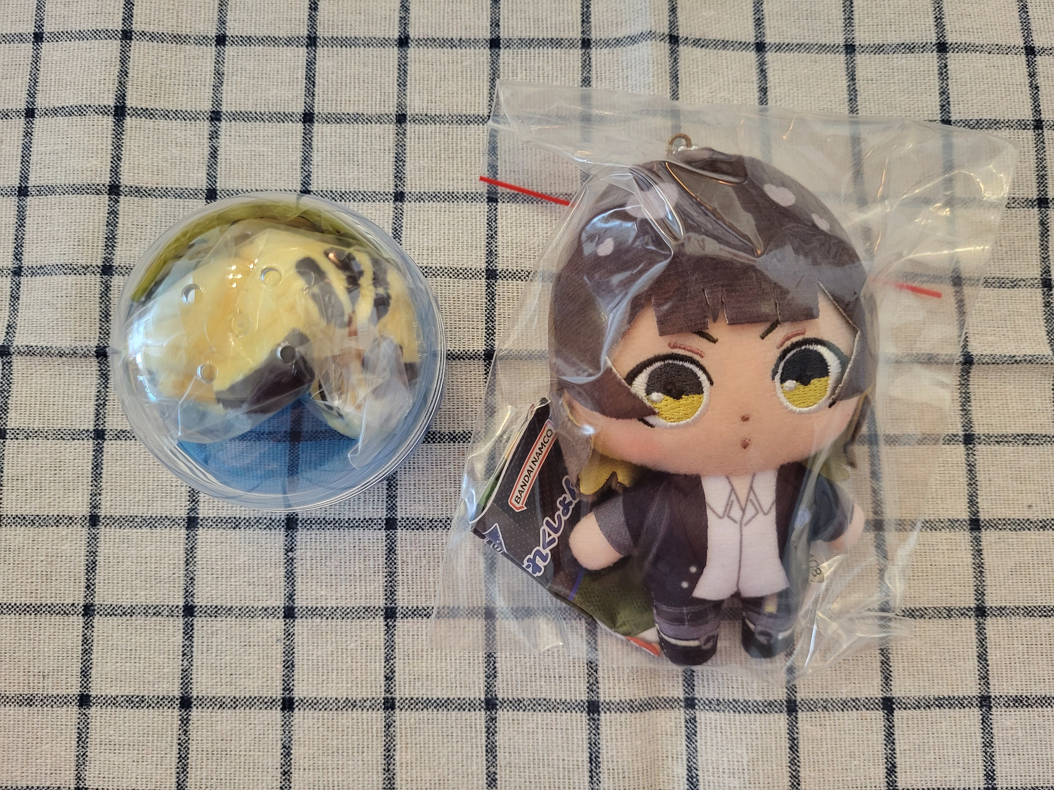 日版 蜂樂 制服扭蛋娃娃+12cm老虎斗篷