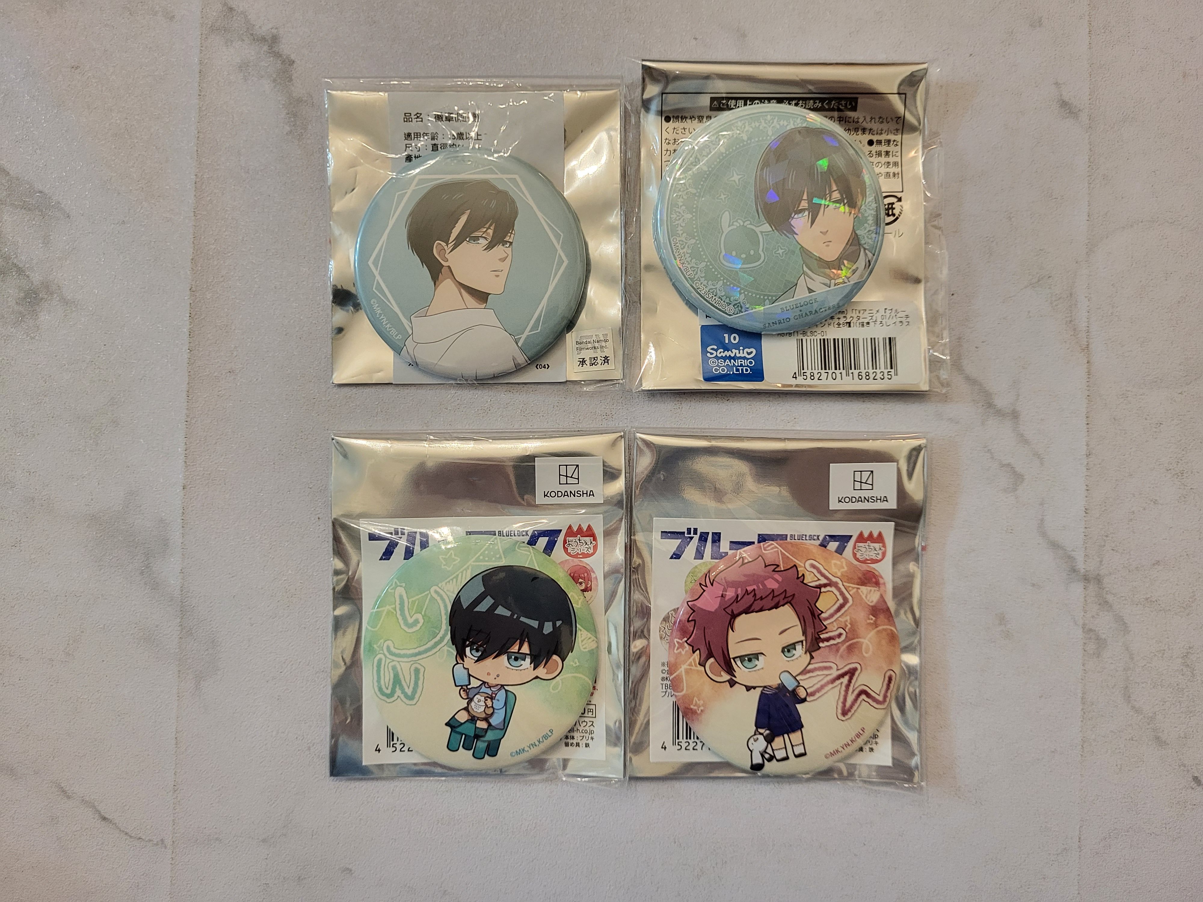 糸師兄弟 徽章組