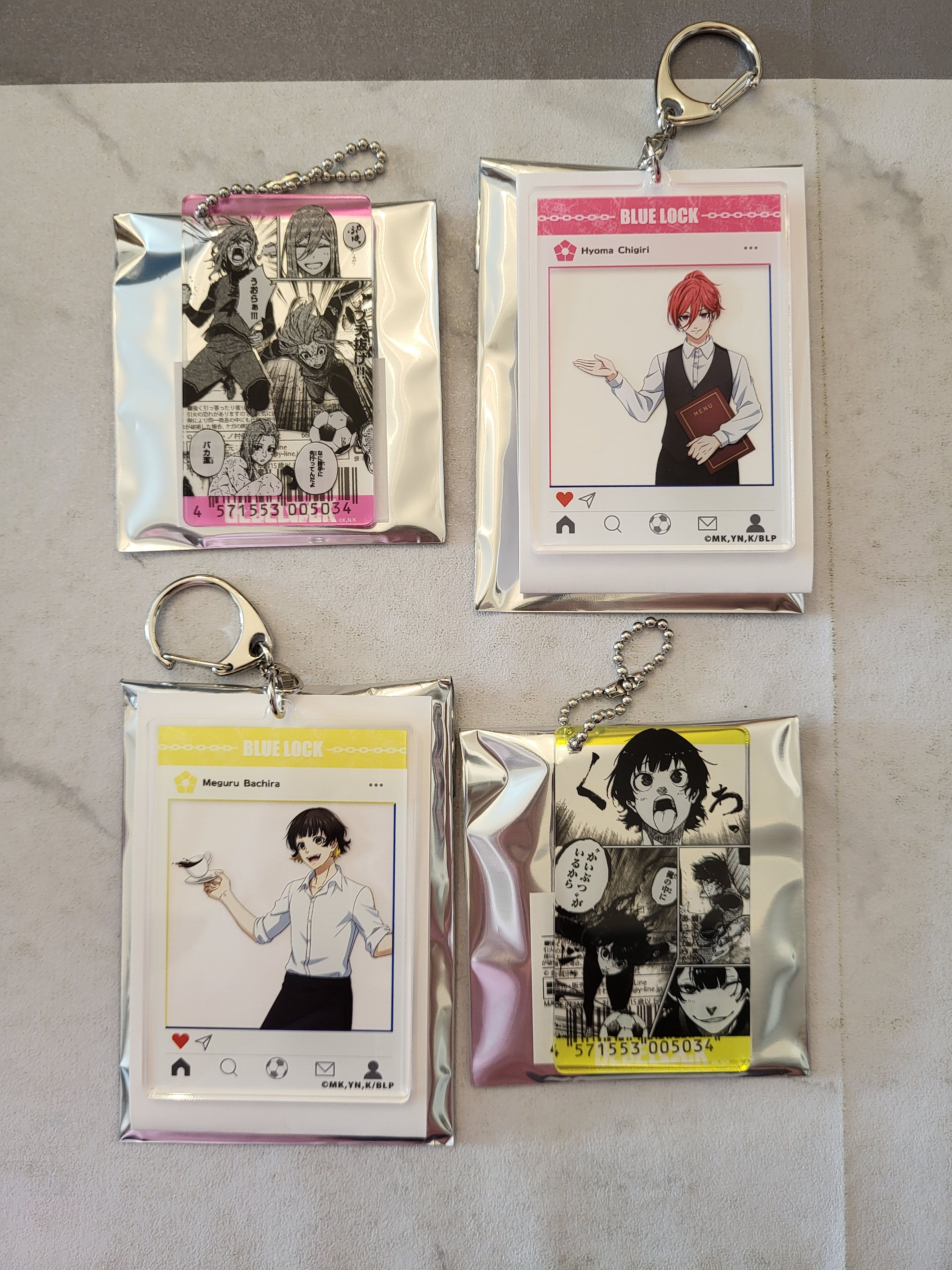 服務生系列 SNS風壓克力吊飾+場面寫真壓克力吊飾