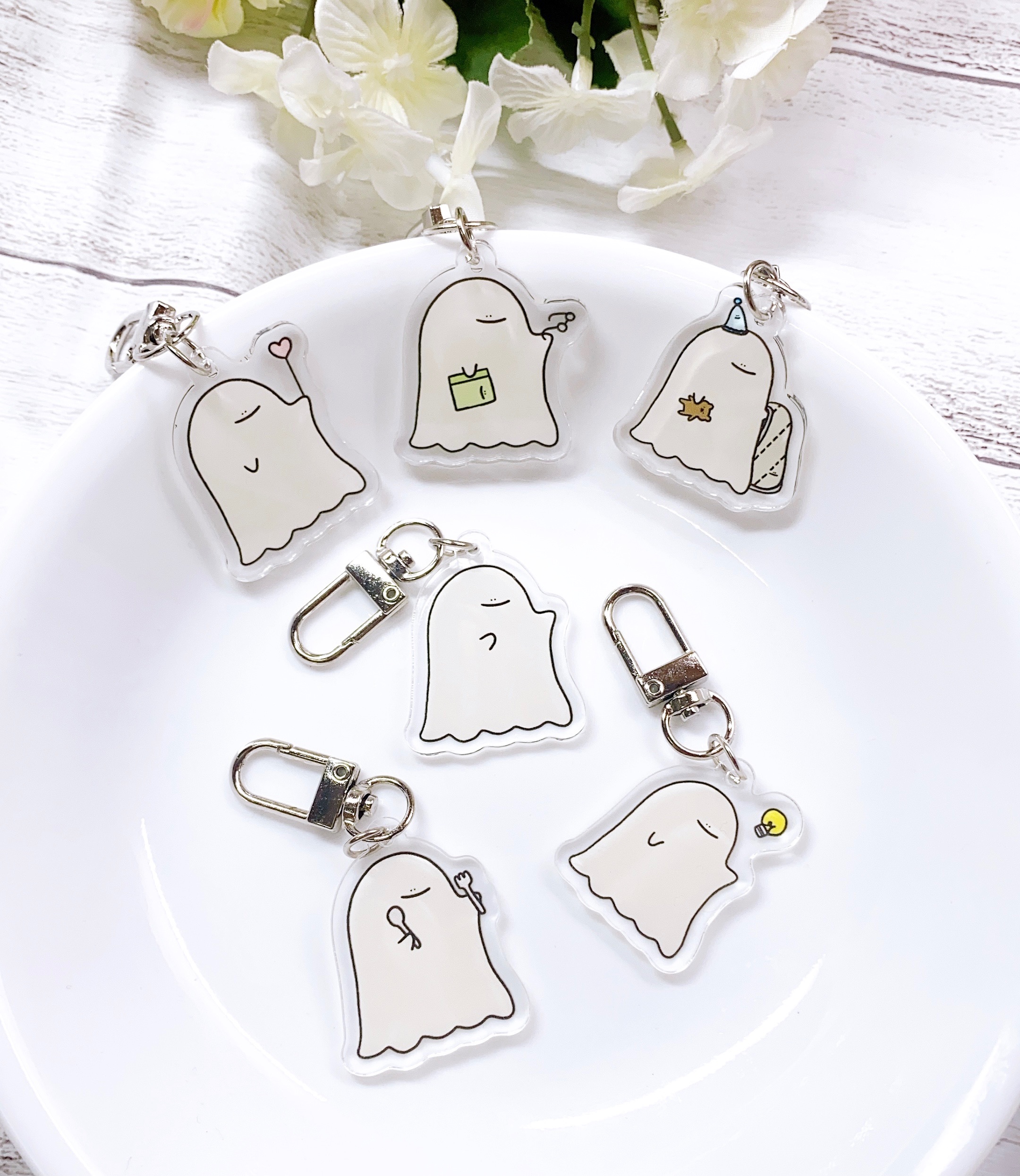 鬼鬼系列 壓克力吊飾 airpods 掛件