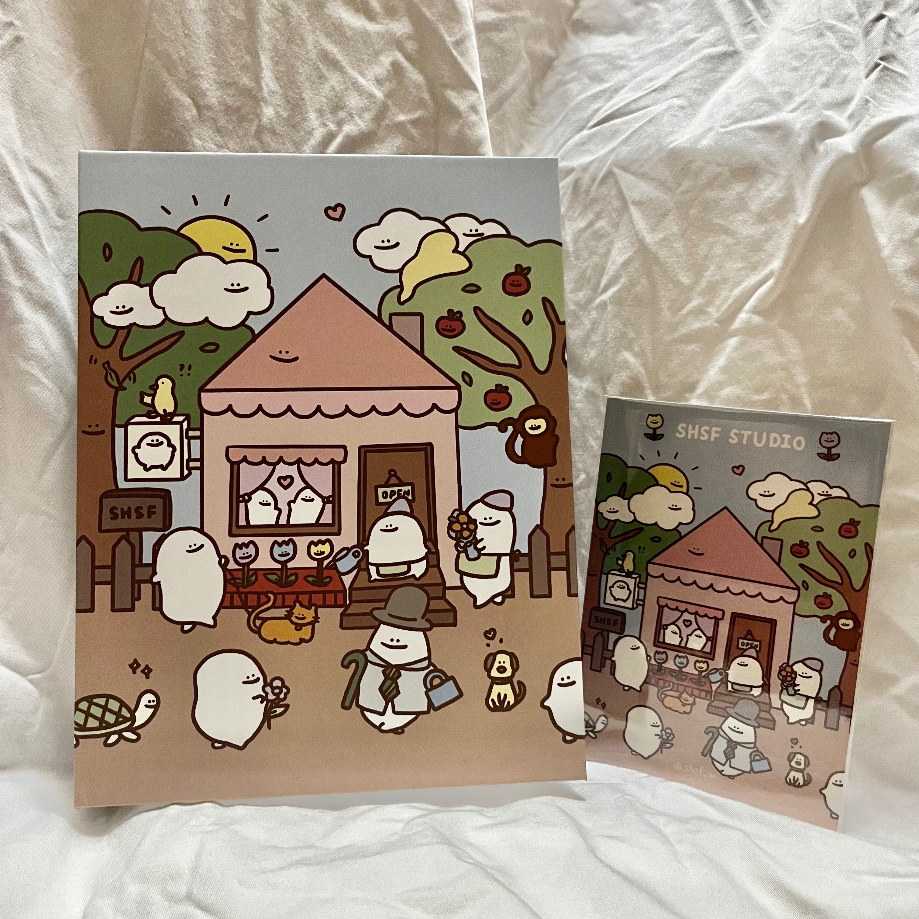 ✨《SHSF STUDIO》✨ SHSF短手短腳 ins風 活頁卡冊 簡約系列 小卡卡冊 人生四格收納冊 照片收納冊