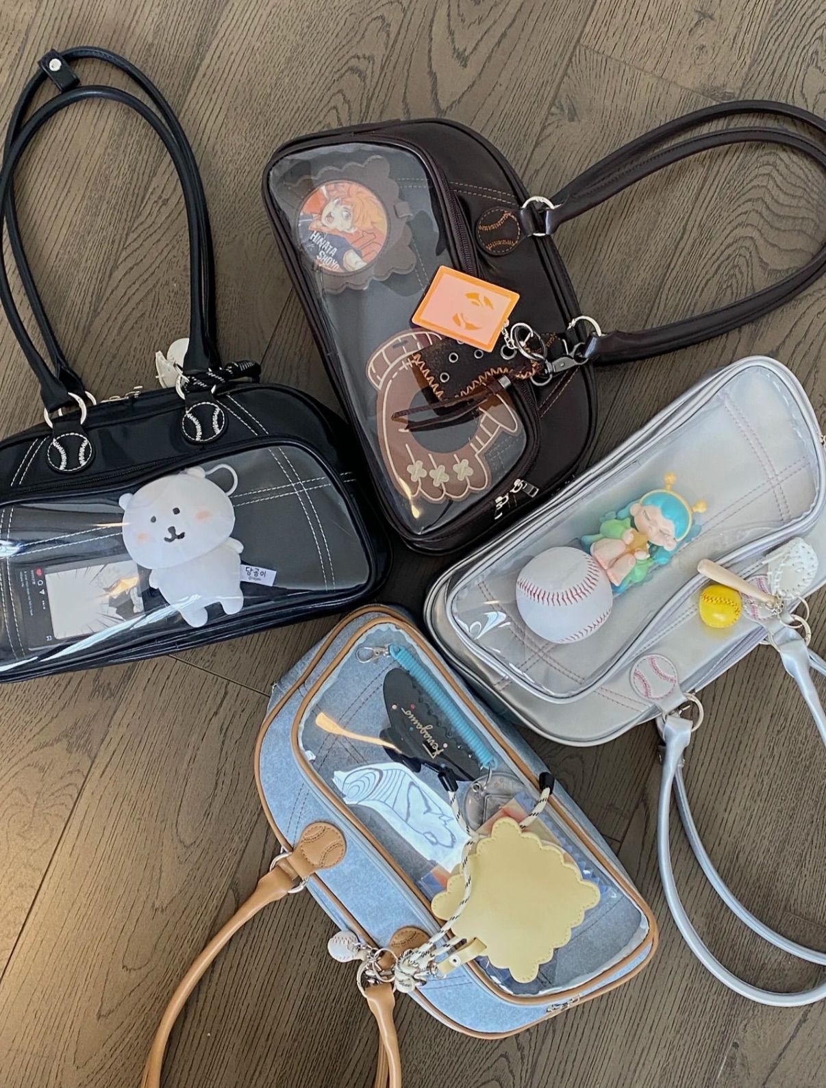 ⚾辣妹棒球痛包⚾（6 colors）【BAD PITCH】-保齡球 肩背包包✨（點擊下滑看尺寸）