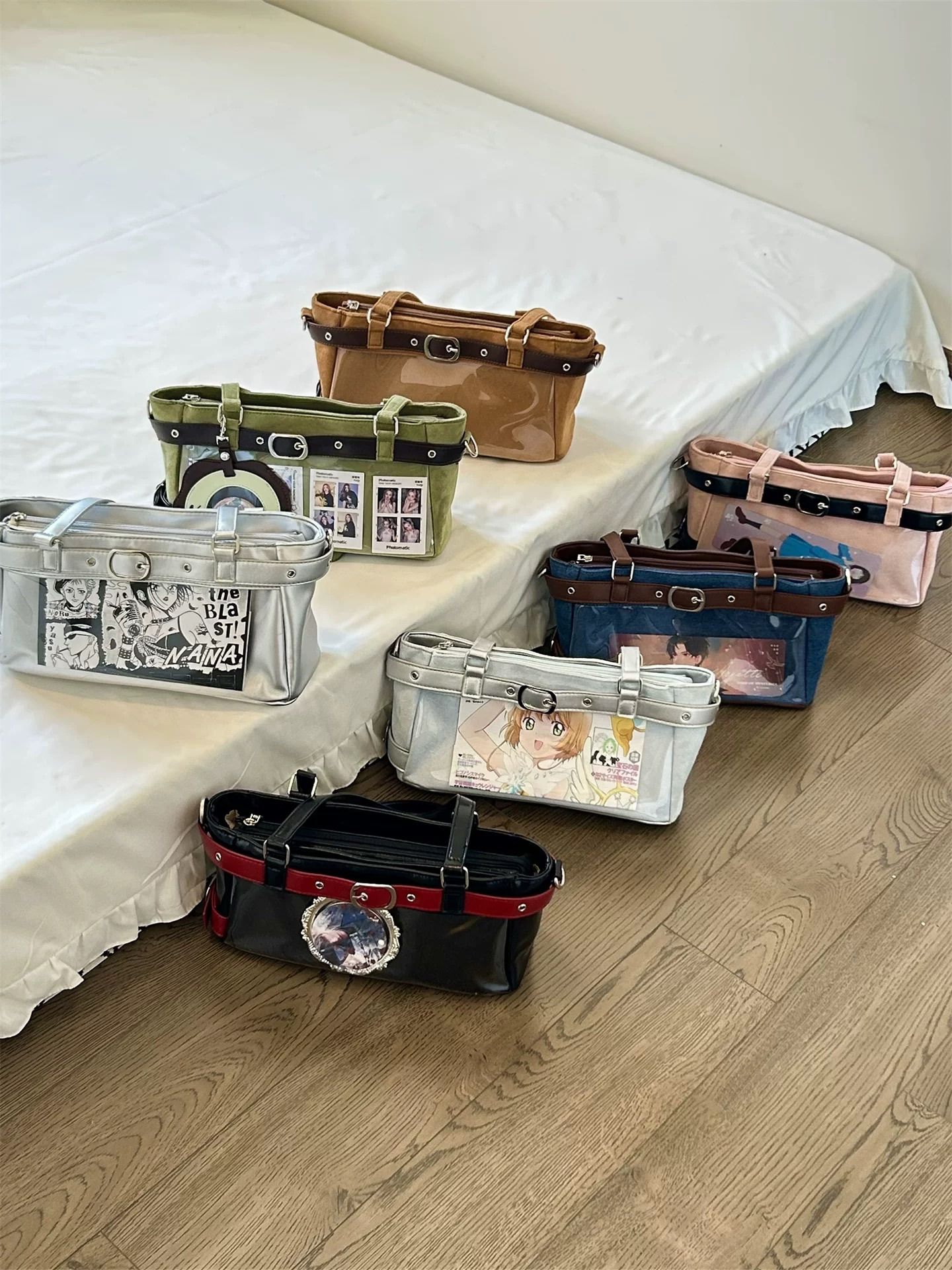 （6 colors）🍫【落日餘暉】-暗！袋！設！計⚠️肩背/斜背包追星演唱會必備痛包扎谷