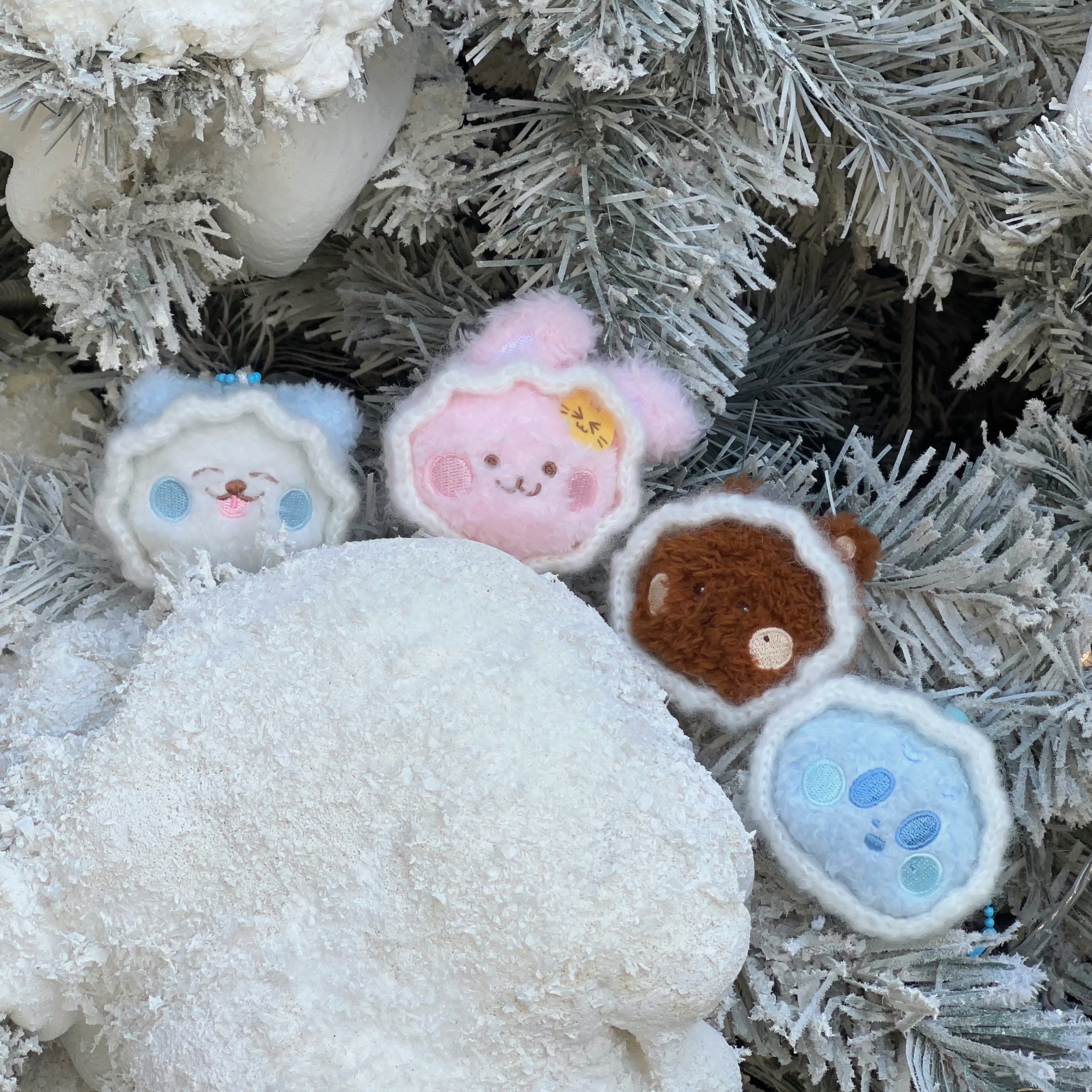 鉤織帽（糰子用）