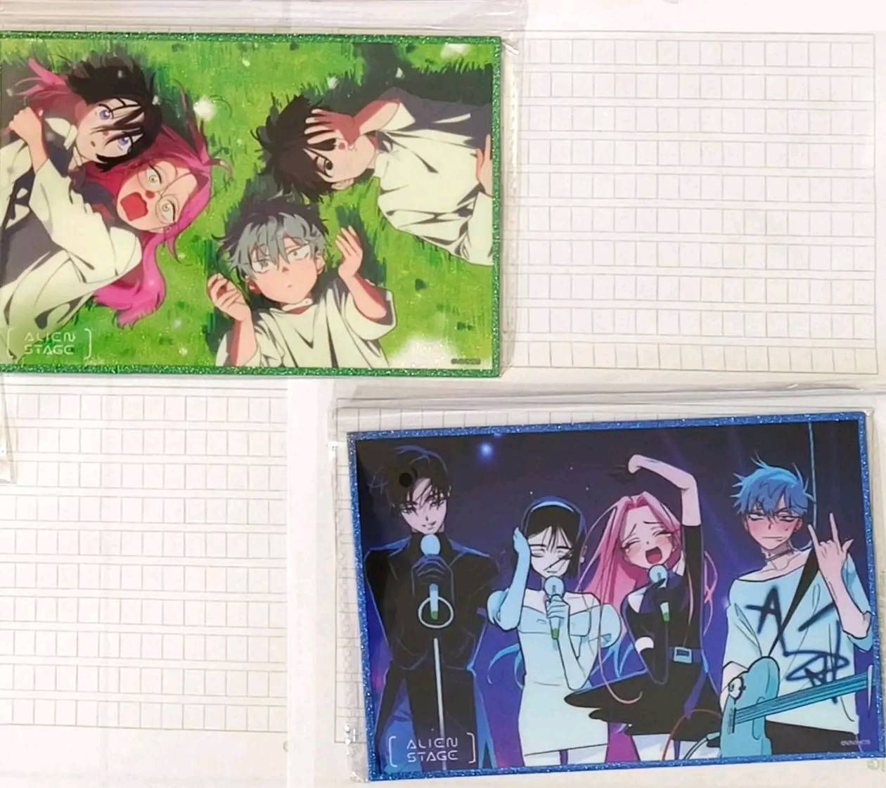 外星人舞台壓克力色紙