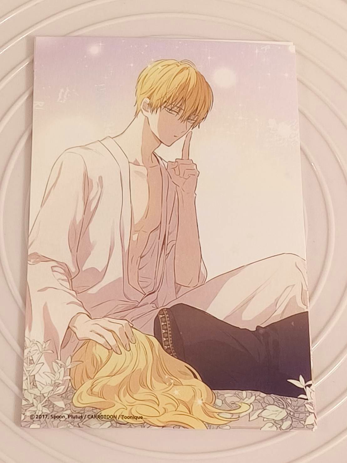 某天成為公主韓咖滿贈明信片