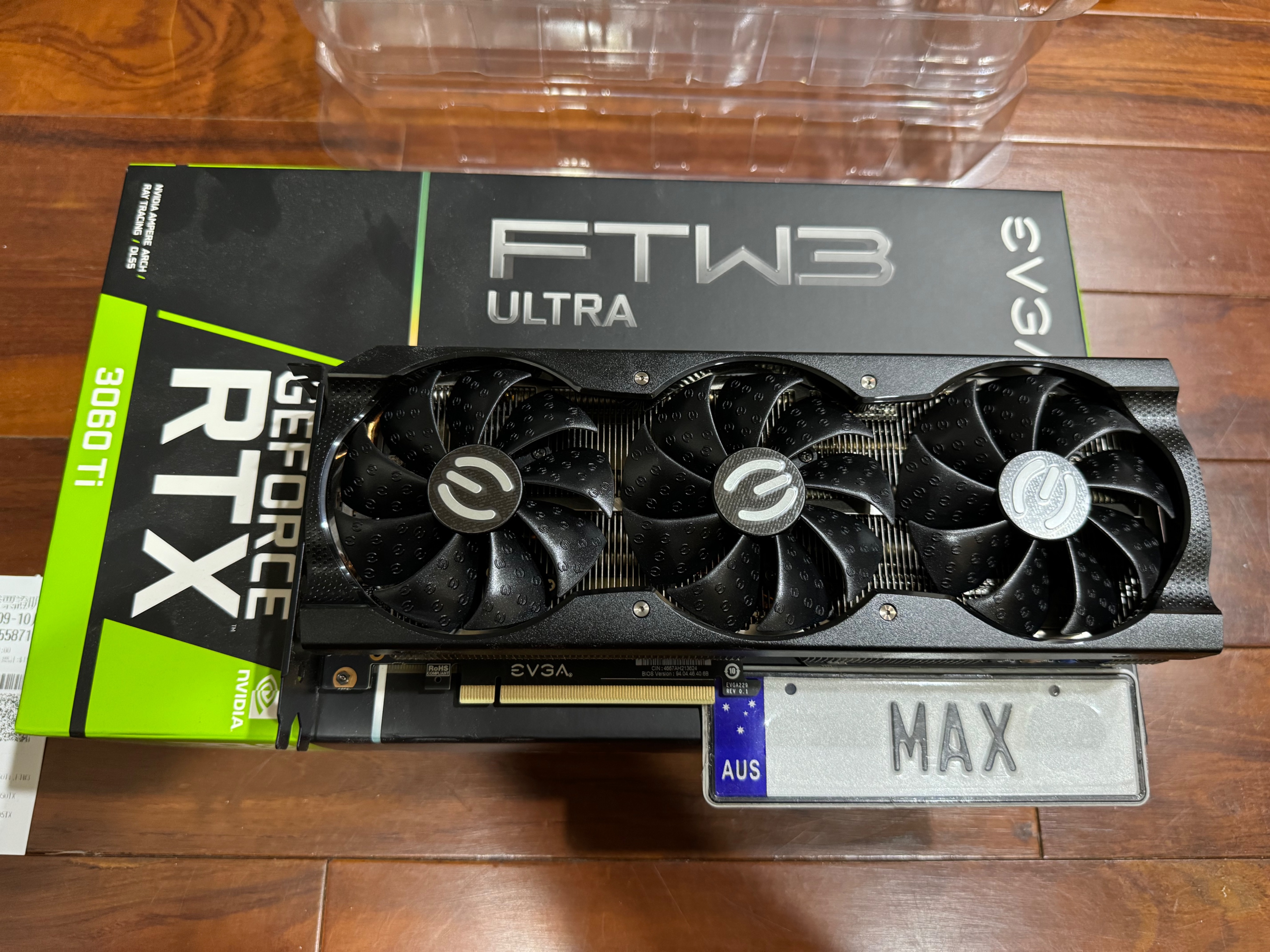 EVGA RTX 3060TI FTW