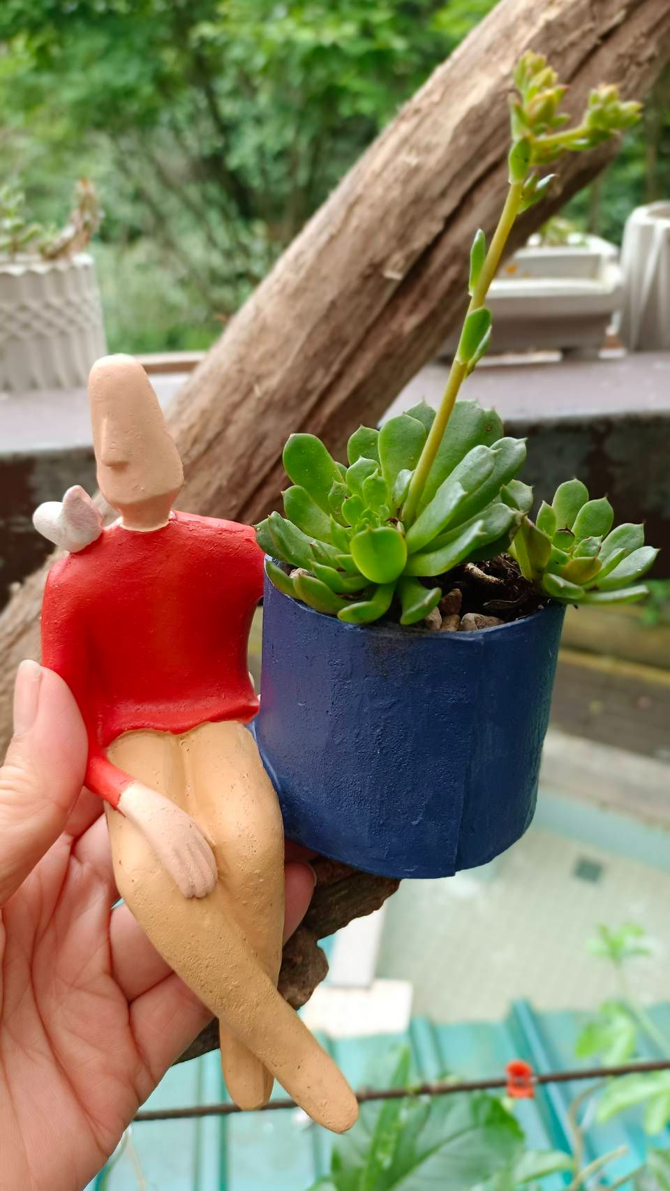 🌞北歐人像創意盆器 辦公室綠植最佳選擇~送禮自用皆宜