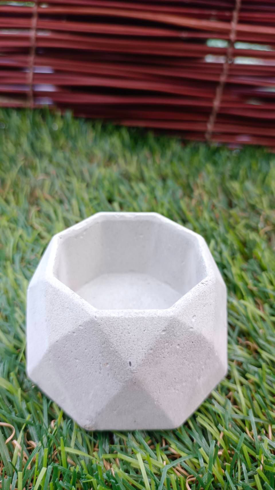 水泥盆 八角小盆 個性小物