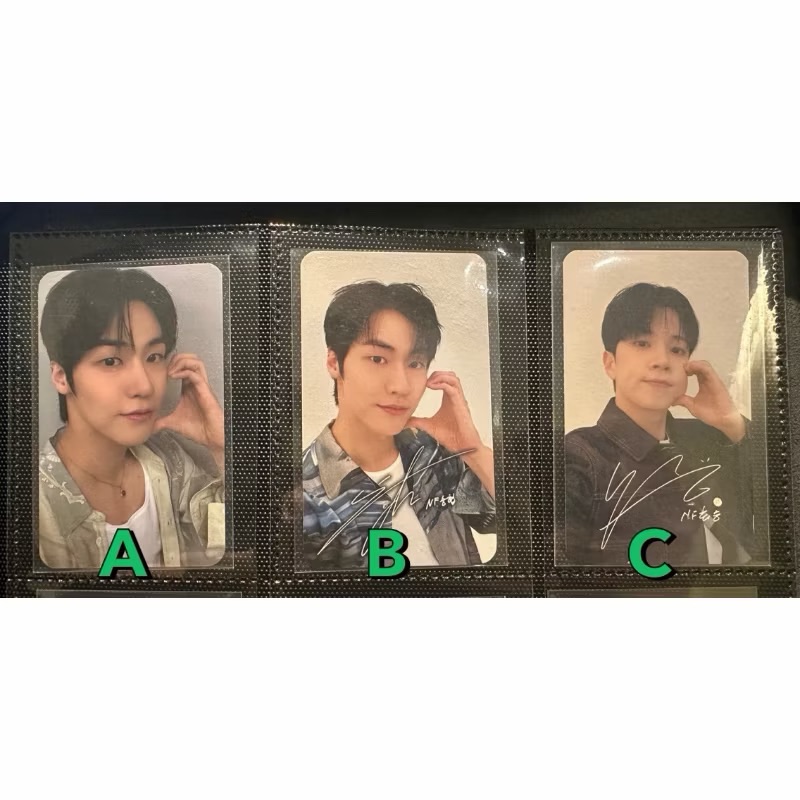 台灣簽售特典、演唱會小卡