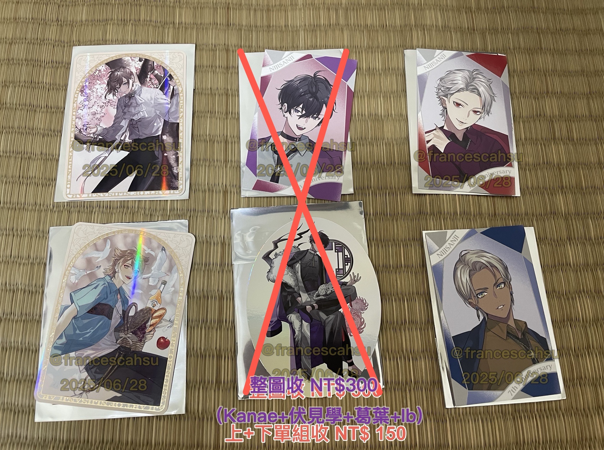 Nijisanji 七週年 / Art of Nijisanji 小卡