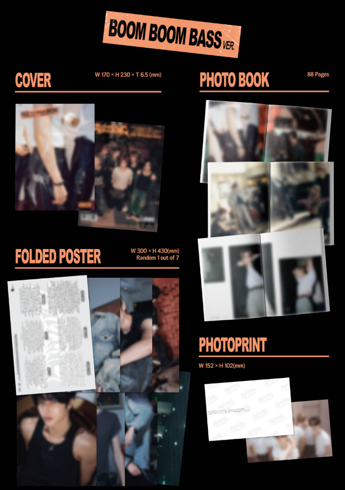[現貨] The 1st Mini Album [RIIZING] （Photo Book Ver.） 折疊海報