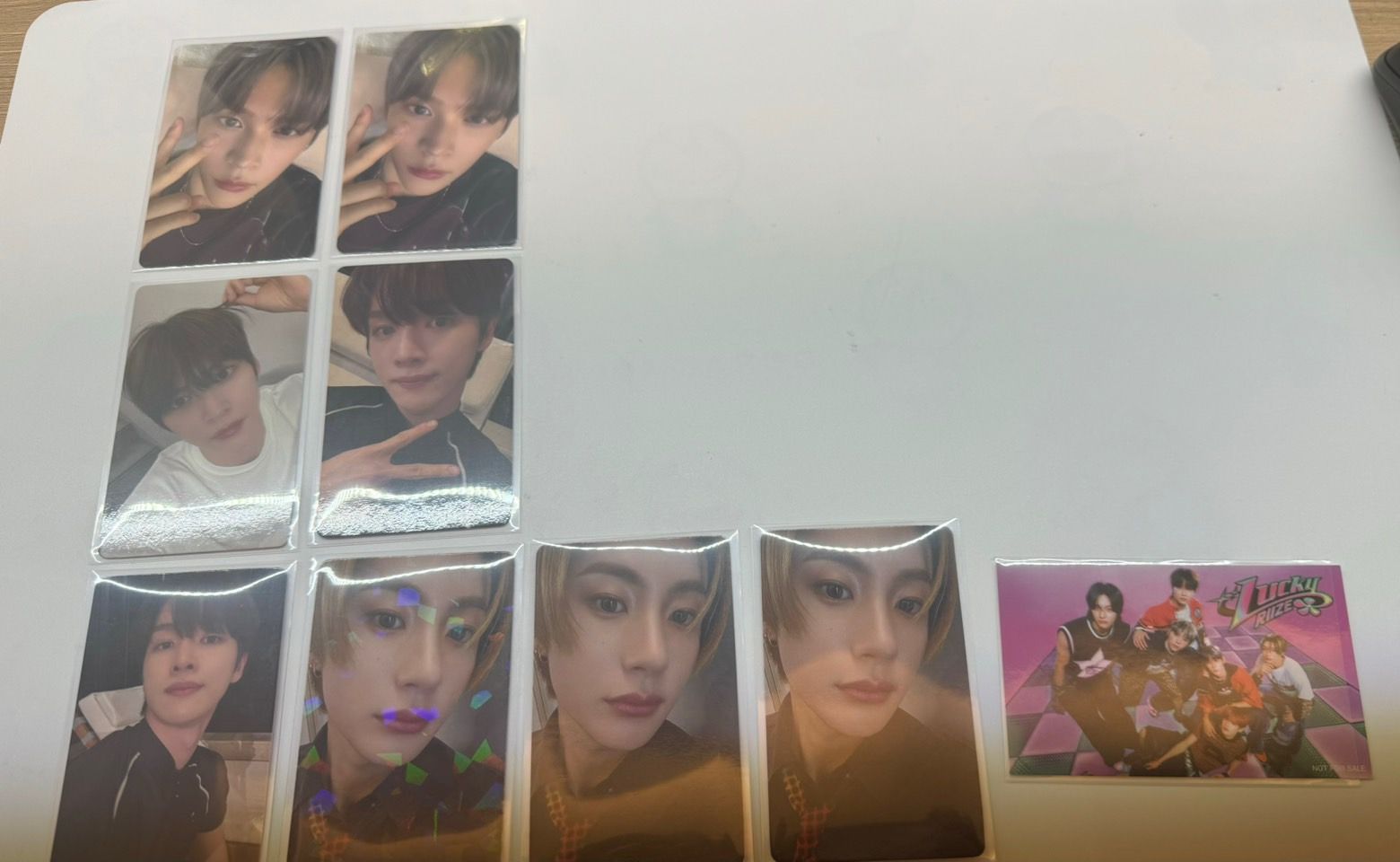 [現貨]日單LUCKY 專輯小卡/特典小卡（＊需搭配其他人）