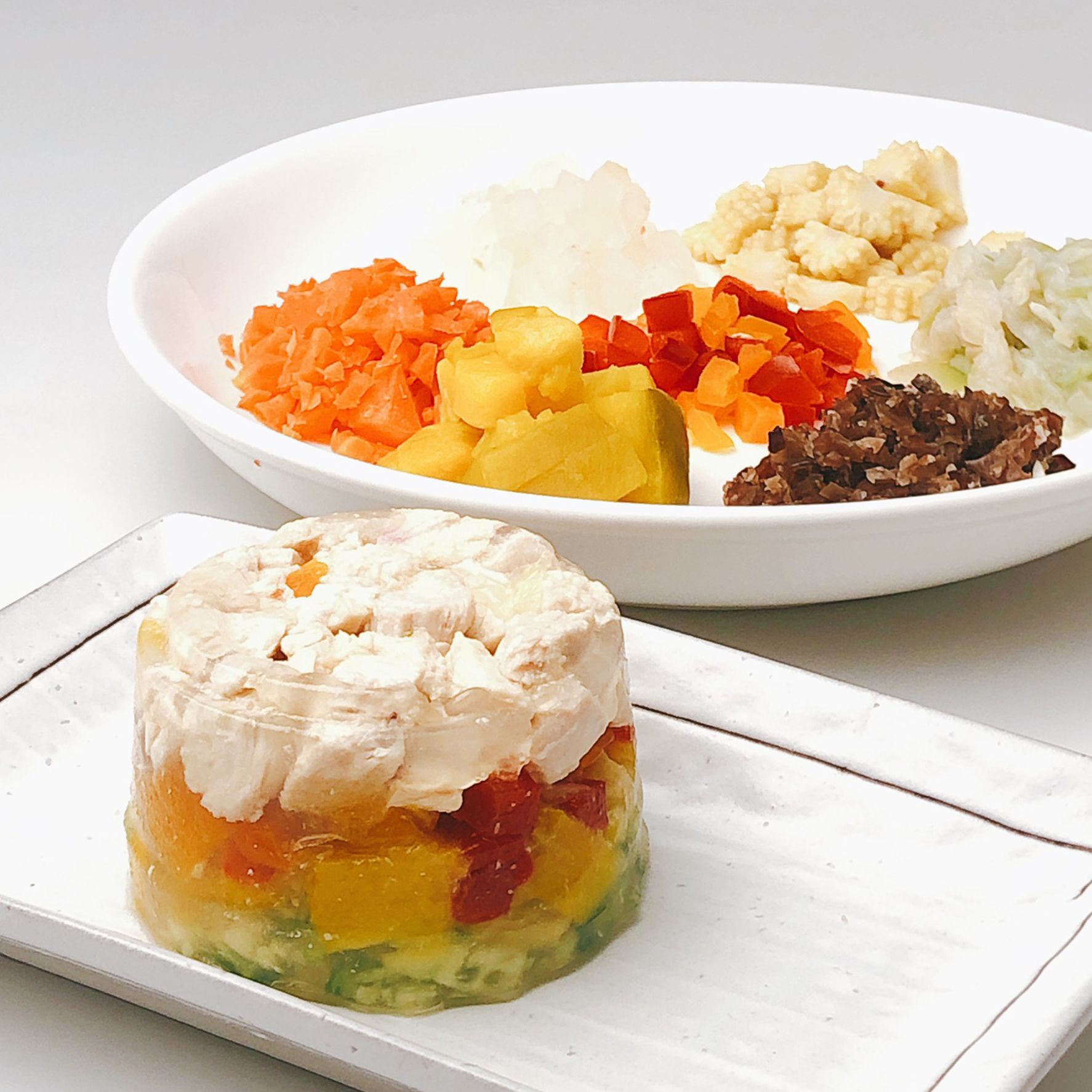 寵物鮮食雞肉凍 100ml 狗狗鮮食 雞肉口味 當季蔬食 無防腐劑 毛孩鮮食 狗狗鮮食