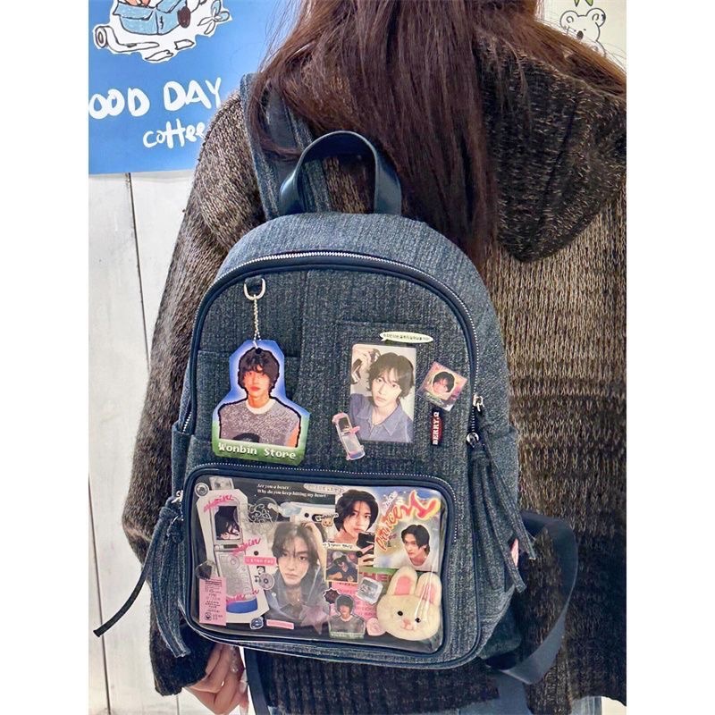 日系牛仔百搭痛包