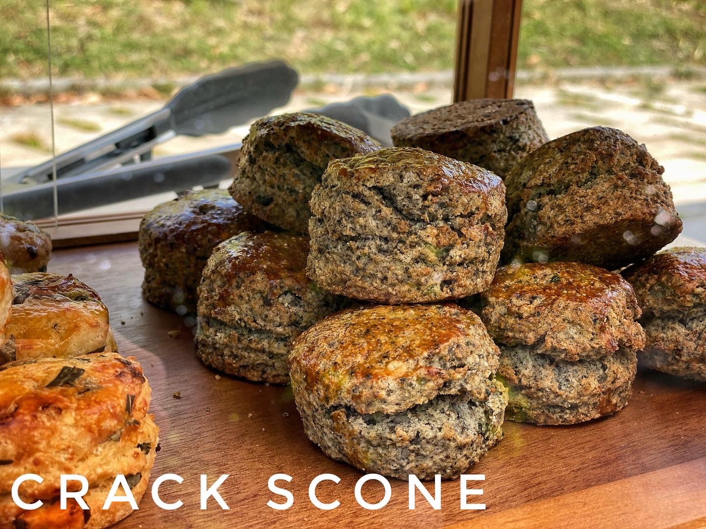 有機黑芝麻蕎麥司康