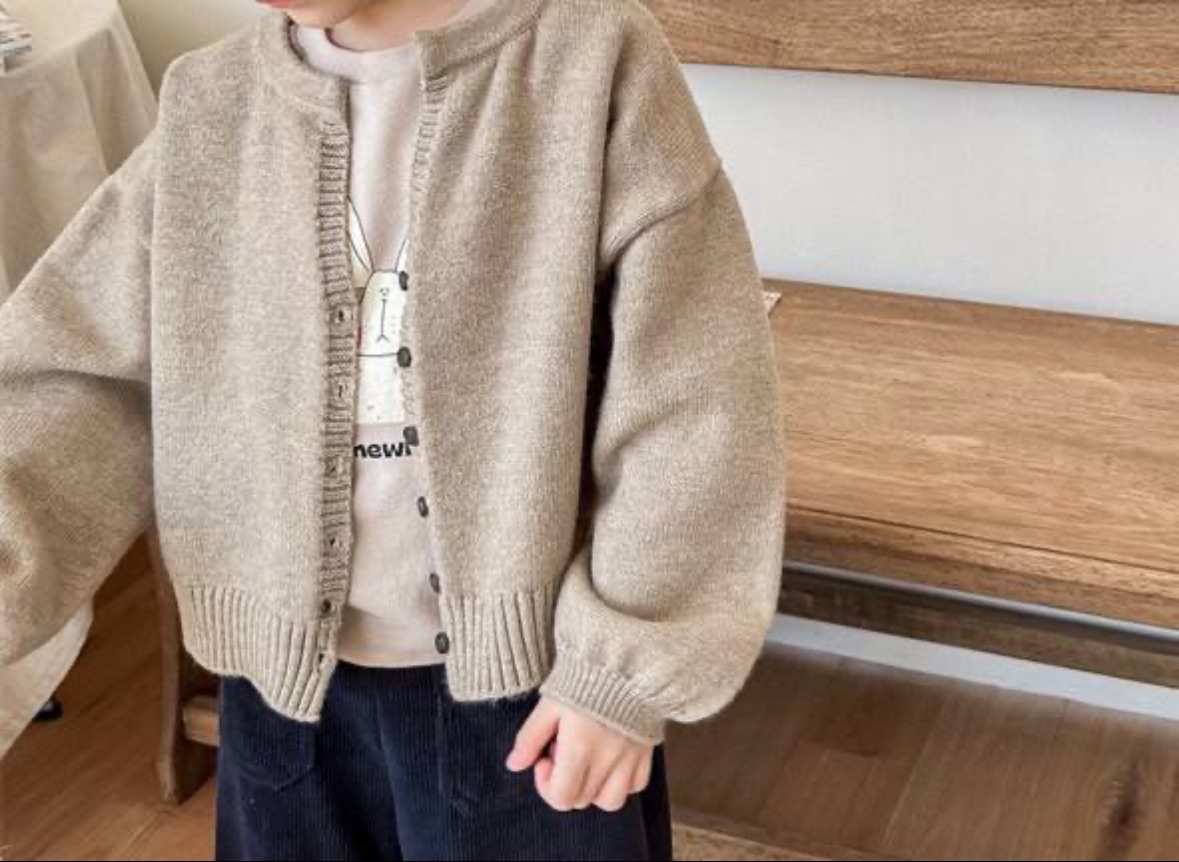 軟呼呼的針織外套