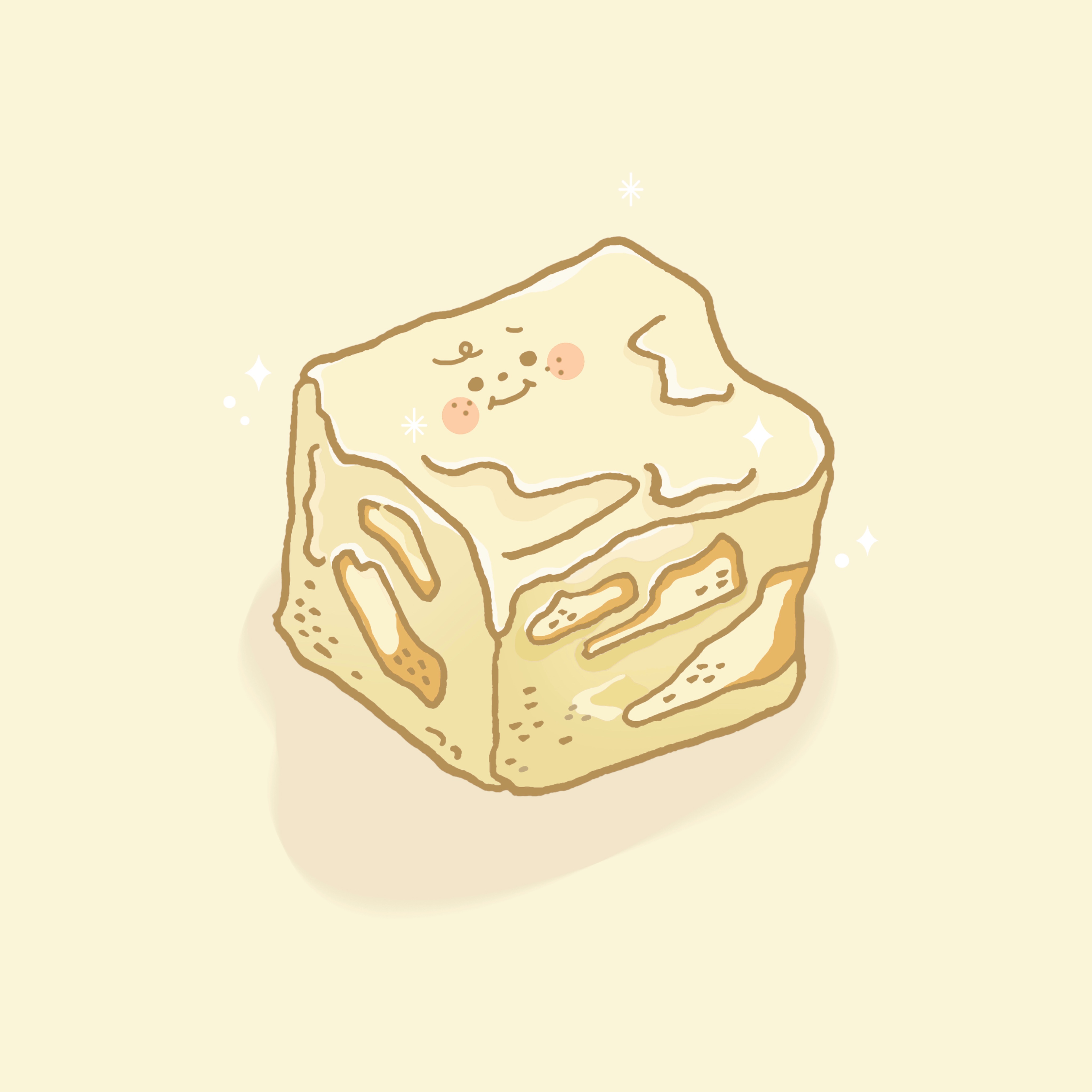 療癒人心的雪Q餅